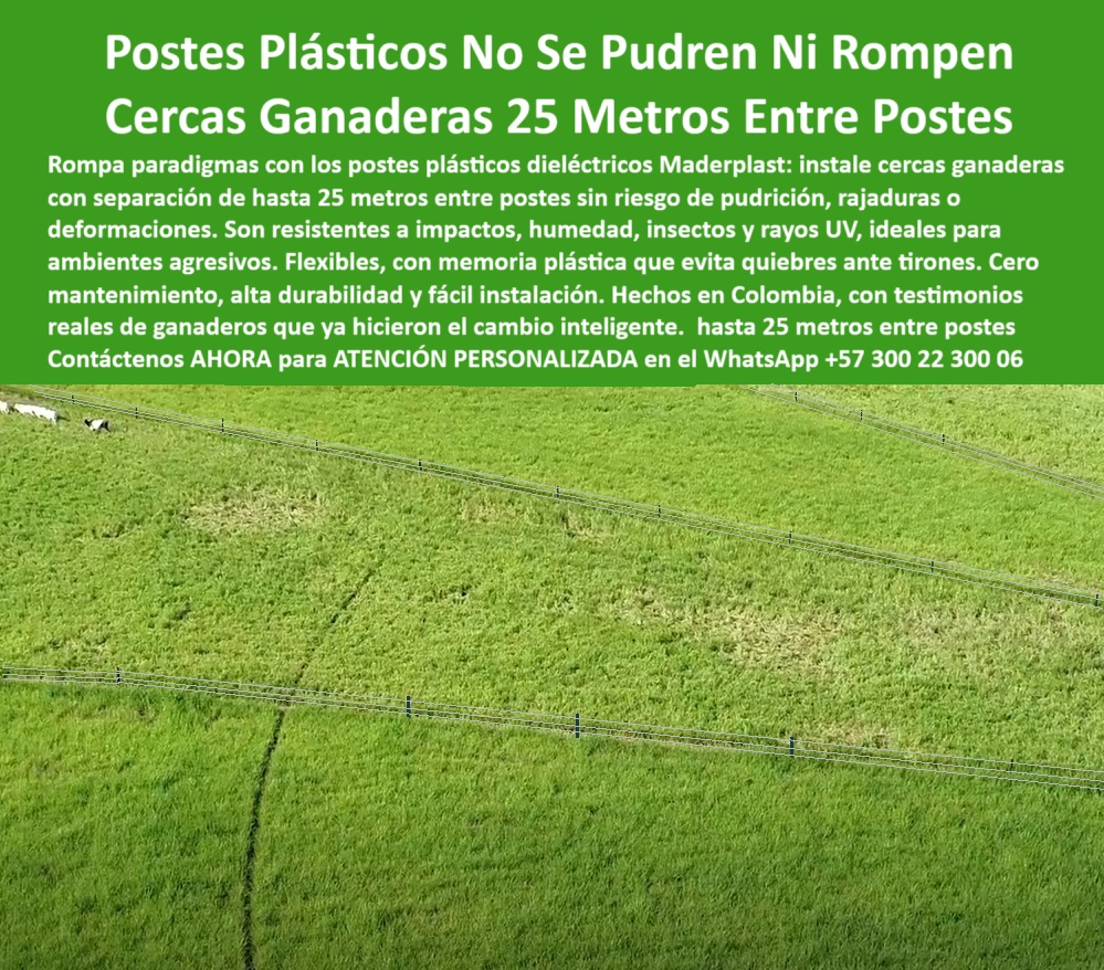 Poste Cercado Poste Perimetral Poste Delimitador Poste Rollizo Fazenda Maderplast 0 poste plástico dielétrico resistente a impacto soporte ecológico para ambientes húmedos 00 Poste Cercado Poste Perimetral Poste Delimitador Poste Rollizo Fazenda Maderplast La imagen tomada desde dron revela una finca ganadera dividida estratégicamente con postes plásticos Maderplast, espaciados hasta 25 metros entre sí. A simple vista, desde tierra, los postes parecen invisibles, lo que refleja un diseño técnico limpio y profesional. Estos postes no se pudren, no se oxidan, no requieren mantenimiento y se doblan sin quebrarse gracias a su memoria plástica estructural. Su alta resistencia al impacto, rayos UV, humedad e insectos los hace perfectos para ambientes agresivos y praderas húmedas o extensas. Maderplast proporciona una solución ecológica, dieléctrica y duradera para ganaderos que quieren optimizar su terreno, controlar el pasto y reducir costos de cercado. Maderplast transforma el potrero común en una finca inteligente, desde el cielo hasta el suelo., -  Aquí lista de productos y Razones para elegir postes reciclados Maderplast: poste plástico para cercado ganadero inteligente, - poste-plastico-potreros-grandes-division-dron-25-metros.jpg, - poste-plástico-de-impacto-rural, - poste plástico estructural para división aérea de lotes, - división limpia de pradera grande con postes invisibles, - vista desde dron de cerca ganadera tecnificada, - uso de postes reciclados para dividir fincas grandes, - poste-plástico-sin-oxidación, - poste-plástico-ganadería-sostenible, - poste plástico para terrenos húmedos con vegetación densa, - poste plástico para cercas invisibles a larga distancia, - poste-plástico-para-praderas-extensas, - poste plástico para pastoreo tecnificado eficiente, - paisaje rural con división de potreros verdes, - pasto dividido por postes visibles solo desde el dron, - poste plástico de soporte dieléctrico sin aisladores, - poste plástico que permite ahorro en materiales, - poste plástico espaciado en campo ganadero, - poste plástico para separación a 25 metros, - imagen aérea de potrero dividido con postes plásticos, - ¿Dónde encuentro postes plásticos para pastoreo tecnificado?, - La imagen tomada desde dron revela una finca ganadera dividida estratégicamente con postes plásticos Maderplast, espaciados hasta 25 metros entre sí. A simple vista, desde tierra, los postes parecen invisibles, lo que refleja un diseño técnico limpio y profesional. Estos postes no se pudren, no se oxidan, no requieren mantenimiento y se doblan sin quebrarse gracias a su memoria plástica estructural. Su alta resistencia al impacto, rayos UV, humedad e insectos los hace perfectos para ambientes agresivos y praderas húmedas o extensas. Maderplast proporciona una solución ecológica, dieléctrica y duradera para ganaderos que quieren optimizar su terreno, controlar el pasto y reducir costos de cercado. Maderplast transforma el potrero común en una finca inteligente, desde el cielo hasta el suelo., - poste plástico con memoria que evita deformaciones, - poste plástico que optimiza el aprovechamiento del pasto, - poste-plástico-cerca-tecnificada, - poste-plástico-pastoreo-intensivo, - poste plástico que no se parte ni oxida a distancia, - ¿Cuál es el poste que se ve desde dron y divide bien el potrero?, - Poste plástico para división de potreros que solo se ve desde dron., - poste plástico para ganadería de precisión, - poste plástico sin mantenimiento en potrero amplio, - poste plástico para división aérea de potreros, - Poste reciclado para grandes fincas ganaderas sin mantenimiento., - poste plástico de alta visibilidad técnica desde el cielo, - poste plástico para divisiones sin contaminación visual, - poste plástico que se ve solo desde dron, - ¿Qué poste puedo usar para dividir potreros a 25 metros?, - poste-plástico-ecológico-y-durable, - ¿Qué poste permite dividir grandes praderas sin deformarse?, - poste-plástico-sin-mantenimiento, - poste plástico para praderas grandes de pastoreo intensivo, - Poste para pastoreo rotativo eficiente con separación de 25 metros., - sistema de cercas con poste dieléctrico a 25 metros, - poste-plastico-25-metros, - poste-plastico-división-desde-dron, - poste plástico de polímero reciclado para praderas extensas, - ganadería intensiva con cercas largas desde el aire, - poste plástico ecológico para grandes extensiones rurales, - ¿Cuál es el mejor poste para pastoreo intensivo y división aérea?, - cerca invisible delimitando potreros de rotación intensiva, - poste plástico ideal para divisiones estratégicas de pasto, - poste plástico dieléctrico resistente a impacto rural, - ¿Qué poste es ideal para dividir potreros amplios y húmedos?, - poste plástico resistente a rayos UV y humedad, - ¿Qué poste plástico es ideal para divisiones limpias en praderas extensas?, - poste plástico para ganadería sostenible a gran escala, - poste plástico con instalación rápida en campo abierto 0 poste plástico dielétrico resistente a impacto, - soporte ecológico para ambientes húmedos, -00