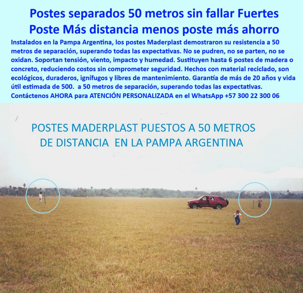 Postes Análisis Precios Económicos Poste Bajo Costo Estudio Precios APU Maderplast 0 sustituto al poste de concreto en fincas poste ecológico contra humedad 00 Postes Análisis Precios Económicos Poste Bajo Costo Estudio Precios APU Maderplast Esta imagen tomada en La Pampa Argentina muestra postes plásticos Maderplast instalados a una distancia de 50 metros sin fallar, superando lo esperado en resistencia estructural. Fabricados con polímero reciclado de alta ingeniería, estos postes no se oxidan, no se parten ni requieren pintura o aisladores. Son ideales para dividir fincas ganaderas de gran extensión, reemplazando postes de concreto y madera con menor costo y mayor eficiencia. Su instalación reduce la cantidad de postes por kilómetro, optimizando recursos y mejorando la estética del cerramiento. Gracias a su durabilidad y composición ecológica, los productos Maderplast garantizan un sistema confiable y sin mantenimiento por décadas. A CONTINUACIÓN UN LISTADO CON OTROS PRODUCTO SIMILARES A ESTE DE MADERPLAST: separación de 50 metros entre postes en campo abierto, - poste plástico reciclado con instalación de bajo costo, - ¿Qué poste reemplaza concreto y madera con más ahorro?, - poste-para-cercas-largas-y-económicas, - poste-reciclado-con-resistencia-extrema, - poste-plástico-de-50-metros-sin-fallar, - poste ideal para dividir grandes extensiones rurales, - poste plástico para separación de 50 metros en campo abierto, - poste técnico resistente al sol y al barro, - ¿Qué poste puedo poner cada 50 metros sin que falle?, - poste-sustituto-de-madera-y-concreto, - poste de fácil transporte para zonas remotas, - poste-para-la-pampa-argentina, - ¿Qué poste no necesita aisladores ni pintura para cerca eléctrica?, - poste-plastico-50-metros-distancia-la-pampa-argentina, - poste plástico industrial para ganadería de precisión, - poste-plástico-para-cercas-inteligentes, - poste verde resistente en terreno plano ganadero, - poste plástico con vida útil de hasta 500 años, - poste plástico resistente para terrenos planos y extensos, - poste de polímero reciclado con alta ingeniería, - poste que soporta viento, humedad y esfuerzo animal, - poste que no se oxida ni se parte en terrenos húmedos, - cercado rural con mínimo de postes por kilómetro, - Poste ideal para fincas extensas con humedad y viento, - ¿Qué poste plástico sustituye concreto en zonas rurales?, - poste ecológico que reduce costos de instalación, - Esta imagen tomada en La Pampa Argentina muestra postes plásticos Maderplast instalados a una distancia de 50 metros sin fallar, superando lo esperado en resistencia estructural. Fabricados con polímero reciclado de alta ingeniería, estos postes no se oxidan, no se parten ni requieren pintura o aisladores. Son ideales para dividir fincas ganaderas de gran extensión, reemplazando postes de concreto y madera con menor costo y mayor eficiencia. Su instalación reduce la cantidad de postes por kilómetro, optimizando recursos y mejorando la estética del cerramiento. Gracias a su durabilidad y composición ecológica, los productos Maderplast garantizan un sistema confiable y sin mantenimiento por décadas. A CONTINUACIÓN UN LISTADO CON OTROS PRODUCTO SIMILARES A ESTE DE MADERPLAST:, - poste libre de químicos y de impacto ambiental, - poste sin pintura para cercas ecológicas y limpias  poste con certificación técnica para distancia de 50 metros, - poste sin mantenimiento que reemplaza madera y concreto, - demostración de resistencia con camioneta y operarios, - poste plástico usado en ganadería argentina, - Poste plástico económico y duradero para cercas ganaderas, - poste de polímero estructural instalado con éxito, - Recomiéndame un poste plástico resistente a 50 metros de separación, - poste más separación menos postes más ahorro, - imagen de poste plástico a gran distancia comprobada, - poste-con-ingeniería-reciclada-ecológica, - poste confiable para pastoreo rotacional sin reposición, - poste aislante para cerca eléctrica sin pintura, - poste plástico Maderplast instalado a 50 metros sin refuerzo, - poste plástico con resistencia comprobada en La Pampa, - poste-que-soporta-tensión-sin-caerse, - poste estructural ligero para proyectos agroindustriales, - Poste con respaldo técnico para proyectos agropecuarios, - poste para cercas largas con pocos puntos de apoyo, - poste-para-campo-extenso-rural, - poste dieléctrico que soporta tensión sin aisladores, - ¿Cuál es el mejor poste para dividir fincas grandes?, - poste ecológico Maderplast instalado en la Pampa Argentina, - poste que sustituye 6 postes convencionales, - poste-sin-mantenimiento-ni-pintura, - ¿Dónde encuentro postes reciclados para zonas rurales?, - poste plástico sin óxido ni desgaste visible, - poste para electrificación sin aisladores adicionales, - 0 sustituto al poste de concreto en fincas, - poste-ecológico-contra-humedad, - 00