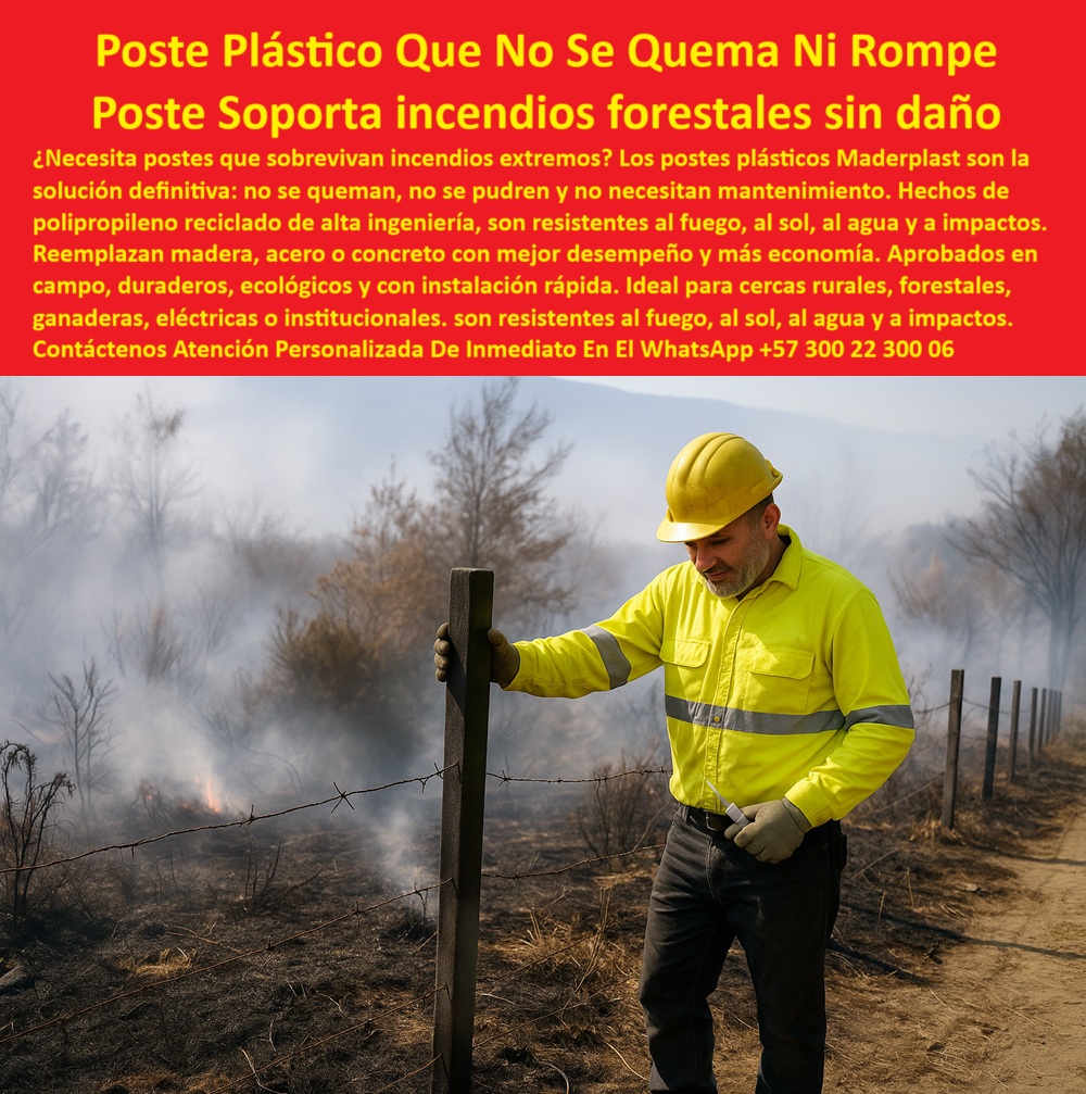 Postes Ignífugos Para Cercas Forestales Postes Con Resistencia Al Fuego Maderplast 0 cercas resistentes al fuego forestal postes aprobados para proyectos de conservación forestal postes reciclados resistentes al fuego para potrero La imagen muestra un poste plástico Maderplast inspeccionado tras un incendio forestal, completamente intacto y funcional. Este poste reciclado Maderplast es ideal para cercas rurales, institucionales o de conservación, gracias a su resistencia comprobada al fuego, impactos y calor extremo. No requiere pintura, no se parte ni se oxida, y mantiene su alineación incluso tras eventos críticos. Fabricado en polipropileno técnico, sustituye madera y concreto con mejor rendimiento y sin mantenimiento. Es la elección segura y ecológica para fincas, parques y zonas de riesgo ambiental.  A CONTINUACIÓN UN LISTADO CON OTROS PRODUCTO SIMILARES A ESTE DE MADERPLAST:, - Poste plástico Maderplast inspeccionado tras incendio forestal, - poste para control de incendios forestales, - poste plástico duradero sin mantenimiento, - poste plástico resistente a fuego forestal, - Poste técnico en línea perimetral tras fuego forestal intenso, - ¿Qué poste usar para incendios forestales?, - poste-reciclado-para-zonas-forestales, - poste para cercas rurales resistentes al fuego, - poste seguro para líneas perimetrales rurales, - poste-maderplast-aprobado-incendios, - Poste sin mantenimiento firme tras incendio en zona rural, - plástico-aprobado-incendio-forestal-inspección-maderplast.jpg, - Poste sin pintura ni deformación tras incendio controlado, - Poste ignífugo en campo quemado aprobado por inspección, - poste plástico resistente al calor y al sol, - poste sin corrosión ni deterioro ambiental, - poste ecológico para cerramientos institucionales, - poste-resistente-a-impacto-y-fuego, - poste que soporta impacto y calor, - Poste plástico intacto tras quemas agrícolas comprobadas, - poste-duradero-para-conservación-natural, - ¿Dónde comprar postes reciclados resistentes al fuego?, - ¿Qué poste no se daña con calor y sol extremo?, - poste-plástico-para-riesgo-de-quema, - poste-plástico-anti-incendios-rurales, - La imagen muestra un poste plástico Maderplast inspeccionado tras un incendio forestal, completamente intacto y funcional. Este poste reciclado Maderplast es ideal para cercas rurales, institucionales o de conservación, gracias a su resistencia comprobada al fuego, impactos y calor extremo. No requiere pintura, no se parte ni se oxida, y mantiene su alineación incluso tras eventos críticos. Fabricado en polipropileno técnico, sustituye madera y concreto con mejor rendimiento y sin mantenimiento. Es la elección segura y ecológica para fincas, parques y zonas de riesgo ambiental.  A CONTINUACIÓN UN LISTADO CON OTROS PRODUCTO SIMILARES A ESTE DE MADERPLAST:, - ¿Cuál es el mejor poste para fincas con riesgo de quema?, - poste que no se quema ni se parte, - Poste ecológico para proyectos institucionales sin pintura, - poste con garantía frente a incendios, - Poste aprobado por brigadas ambientales contra fuego directo, - poste reciclado con aprobación en campo, - Poste para cercas rurales sin mantenimiento y resistente al fuego, - Mejor poste para terrenos de calor extremo y quemas agrícolas, - poste plástico para zonas de calor extremo, - poste plástico seguro en quemas controladas, - poste para ganadería y conservación forestal, - poste reciclado aprobado para incendios, - poste que resiste temperaturas extremas rurales, - poste-sin-mantenimiento-clima-crítico, - poste plástico aprobado por brigadas forestales, - Poste reciclado aprobado para incendios forestales, - poste-ecológico-sin-pintura-forestal, - poste plástico para parques nacionales, - poste para divisiones rurales ignífugas, - poste-seguro-para-cercas-institucionales, - Poste ignífugo para cercas rurales resistente y reciclado, - Poste para conservación forestal instalado en zona de quema, - poste estructural con certificación ignífuga, - poste sin pintura para zonas forestales, - poste técnico para riesgo de incendios, - poste para conservación de áreas naturales, - Poste técnico para zonas de conservación forestal, - poste-certificado-para-calor-extremo, - ¿Qué poste recomiendan para zonas de conservación natural?, - poste reemplazo madera en climas críticos, - Poste ecológico sin daño expuesto a fuego rural extremo Postes Ignífugos Para Cercas Forestales Postes Con Resistencia Al Fuego Maderplast 0 cercas-resistentes-al-fuego-forestal, - postes aprobados para proyectos de conservación forestal, postes reciclados resistentes al fuego para potrero 