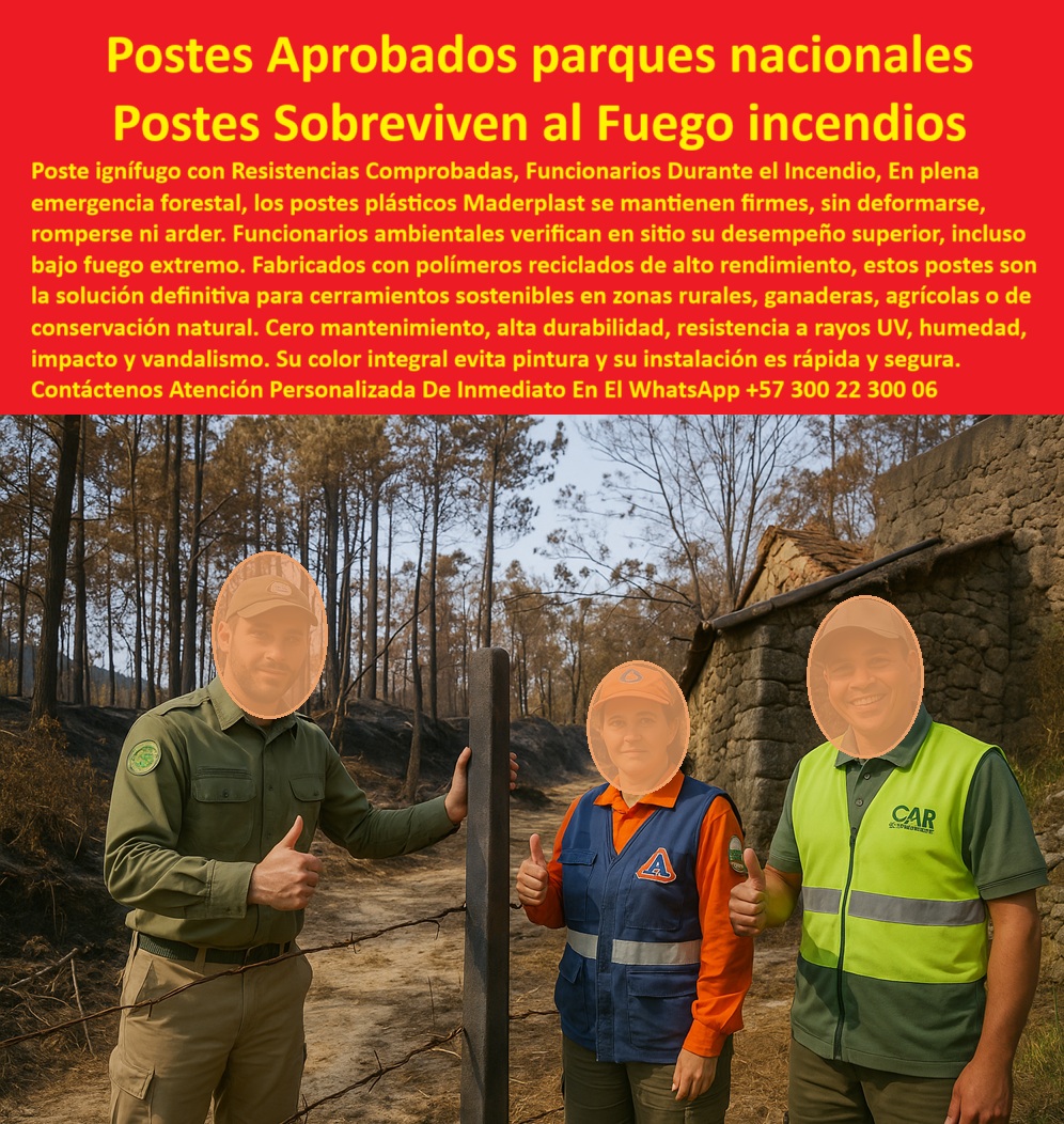 Postes Ignífugos Para Cercas Forestales Postes Con Resistencia Al Fuego Maderplast 0 postes plásticos duraderos para proyectos institucionales postes plásticos anti vandalismo y anticorrosión postes resistentes a rayos UV Fuego La imagen muestra un poste plástico Maderplast instalado en una zona de parque nacional tras un incendio forestal. Funcionarios ambientales verifican en campo que el poste Maderplast permanece firme, sin deformarse ni oxidarse. Su composición en polímero reciclado ignífugo le permite resistir fuego, rayos UV, humedad, impactos y vandalismo, sin necesidad de pintura ni mantenimiento. Es ideal para proyectos institucionales, cercamientos ecológicos, ganaderos y forestales. Su aprobación por entidades ambientales demuestra su confiabilidad y durabilidad para más de 30 años.  A CONTINUACIÓN UN LISTADO CON OTROS PRODUCTO SIMILARES A ESTE DE MADERPLAST:, - Poste plástico Maderplast aprobado por parques nacionales, - poste reciclado para proyectos de conservación, - poste sin óxido ni plagas para conservación ambiental, - Poste reciclado en instalación institucional ambiental, - poste sostenible que no requiere mantenimiento, - Poste ignífugo con certificación en campo por autoridades, - Poste ignífugo anticorrosión aprobado para proyectos ecológicos, - ¿Cuál es el mejor poste para cerramientos forestales sin mantenimiento?, - Cerca con poste plástico tras incendio forestal en reserva, - Poste plástico ecológico resistente en parque nacional, - poste-ignífugo-para-conservación-natural, - poste resistente a vandalismo y clima extremo, - poste plástico para cerramiento sostenible verificado, - poste ecológico anti corrosión para protección de fauna, - poste plástico para cerramiento de zonas forestales, - ¿Dónde comprar poste plástico aprobado por autoridades ambientales?, - poste-verificado-por-funcionarios-ambientales, - poste Maderplast para instituciones ambientales, - poste estructural técnico para reservas naturales, - poste sin mantenimiento para parques naturales, - poste ignífugo plástico de alta ingeniería colombiana, - poste-ecológico-aprobado-por-autoridades, - poste confiable con inspección técnica de campo, - poste de alta duración en zonas de conservación, - poste plástico con verificación ambiental institucional, - poste-maderplast-con-inspección-técnica, - poste-plastico-aprobado-incendio-parques-nacionales-colombia.jpg, - ¿Qué poste soporta incendios y es ecológico para zonas protegidas?, - poste que soporta incendios verificado por autoridad, - Funcionarios revisan poste Maderplast tras incendio severo, - poste ignífugo para cercamientos ecológicos rurales, - ¿Qué poste sirve para parques naturales y no se oxida?, - poste resistente para zonas naturales protegidas, - La imagen muestra un poste plástico Maderplast instalado en una zona de parque nacional tras un incendio forestal. Funcionarios ambientales verifican en campo que el poste Maderplast permanece firme, sin deformarse ni oxidarse. Su composición en polímero reciclado ignífugo le permite resistir fuego, rayos UV, humedad, impactos y vandalismo, sin necesidad de pintura ni mantenimiento. Es ideal para proyectos institucionales, cercamientos ecológicos, ganaderos y forestales. Su aprobación por entidades ambientales demuestra su confiabilidad y durabilidad para más de 30 años.  A CONTINUACIÓN UN LISTADO CON OTROS PRODUCTO SIMILARES A ESTE DE MADERPLAST:, -poste-reciclado-para-cerramiento-rural, - poste-plástico-sin-mantenimiento-verificado, - poste para cercas ganaderas sin pintura ni óxido, - Cerca con poste reciclado en reserva natural colombiana, - Poste técnico sin daño tras emergencia ambiental forestal, - Poste duradero sin mantenimiento para zonas ambientales protegidas, - Poste aprobado por CAR para cerramientos forestales ignífugos, - poste plástico para instalaciones en reserva ambiental, - poste duradero para áreas protegidas con fuego, - Poste en zona rural tras incendio, inspección aprobada, - poste ecológico para infraestructura en zonas rurales, - poste-para-proyectos-ambientales-institucionales, - Mejor poste plástico para parques nacionales y reservas, - poste-resistente-para-reservas-naturales, - Poste certificado por entidades ambientales para zonas rurales, - poste-duradero-anti-vandalismo-fuego, - Poste ignífugo resistente al fuego inspeccionado por CAR, - poste plástico aprobado por parques nacionales, - poste ignífugo con resistencia a fuego forestal, - poste con resistencia certificada para zonas protegidas, - poste-aprobado-por-parques-nacionales, - ¿Qué poste usan los parques nacionales para cercas resistentes al fuego?, - poste para cerramiento aprobado por CAR y entidades 0 Postes Ignífugos Para Cercas Forestales Postes Con Resistencia Al Fuego Maderplast 0 postes plásticos duraderos para proyectos institucionales, - postes plásticos anti vandalismo y anticorrosión, - postes resistentes a rayos UV Fuego