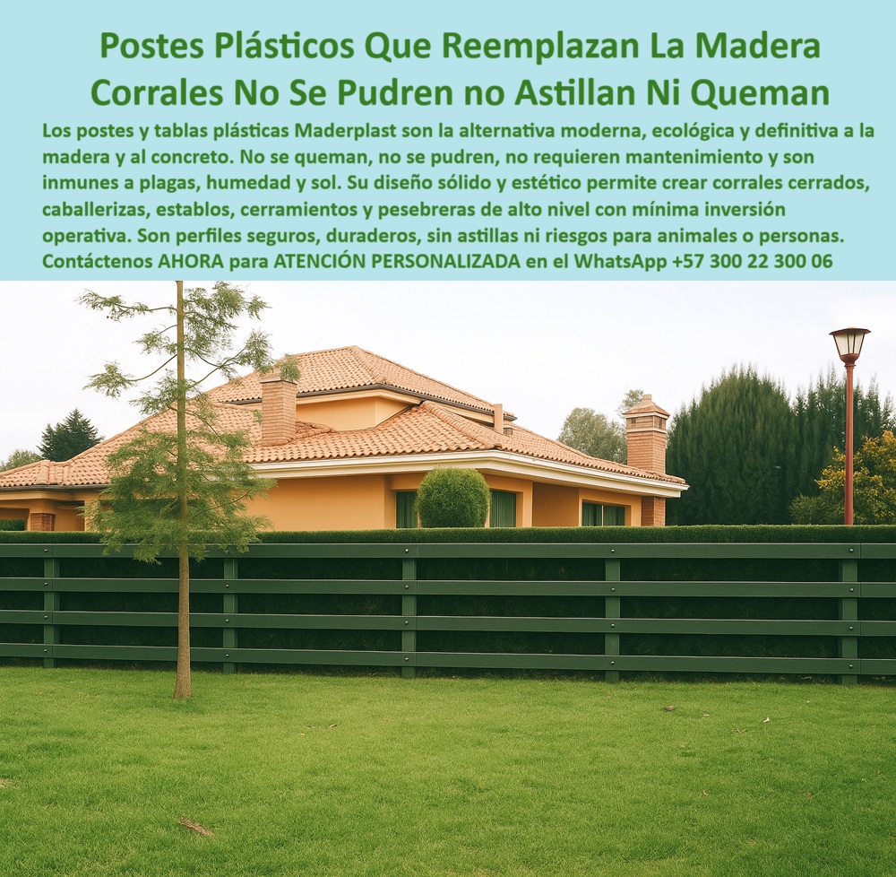 Postes Para Corral Portátil Postes Plásticos Corral Postes Tablas Varetas Maderplast 0 sustituto ecológico de madera Corral estructuras de soporte para Corral 00 Postes Para Corral Portátil Postes Plásticos Corral Postes Tablas Varetas Maderplast 0 sustituto-ecológico-de-madera- La imagen presenta un cerramiento elegante, duradero y sin mantenimiento construido con postes plásticos Maderplast, diseñados para reemplazar definitivamente la madera y el concreto. Fabricados con polímero reciclado sólido, estos postes no se pudren, no se queman, no se astillan y no necesitan pintura. Son ideales para delimitar jardines, propiedades rurales, establos o pesebreras con un estilo estético impecable. Javier Gómez lo resume así: “con Maderplast hice una inversión casi perpetua”. Maderplast no solo vende postes, vende tranquilidad estructural con garantía de décadas. Elegir Maderplast es invertir una vez para disfrutar toda la vida. A CONTINUACIÓN UN LISTADO DE OTROS PRODUCTOS SIMILARES DE MADERPLAST:, - poste decorativo que no se astilla ni se quema, - poste reciclado para cercas estéticas duraderas, - ¿Qué cercado ecológico es ideal para casas de campo?, - poste reciclado con color integral sin decoloración, - Poste para corral permanente sin necesidad de pintura, - cerramiento campestre verde sin concreto ni metal, - Recomiéndame un poste decorativo que no se oxide ni queme, - poste plástico para cerramiento perimetral residencial, - ¿Dónde venden postes decorativos que no se pudren ni astillan?, - poste plástico ecológico que reemplaza madera, - poste anticorrosivo con resistencia solar permanente, - poste-para-cerramiento-de-larga-vida, - Poste ecológico para cerramiento perimetral con diseño elegante, - poste-que-no-se-quiebra-ni-se-quema, - cerca residencial de alta duración sin pintura ni óxido, - poste estructural para cerramientos de larga duración, - poste ideal para cerramientos en zonas verdes, - poste-duradero-para-casas-de-campo, - poste para finca con color integral y soporte firme, - poste sintético inmune a humedad y plagas, - cerca decorativa con poste polimérico sin mantenimiento, - poste plástico verde tipo madera instalado en jardín rural, - poste-plastico-maderplast-cerramiento-elegante-sin-mantenimiento.jpg, - poste con instalación rápida para casas rurales, - poste para corral estético que no se oxida, - ¿Qué poste plástico sirve para reemplazar madera en cerramientos?, - ¿Cuál es el mejor poste reciclado para jardín o finca?, - poste-decorativo-para-cerramiento-verde, - poste de cerca elegante sin mantenimiento, - poste-antiplagas-para-cerramientos, - poste plástico con estética de madera sin riesgos, - poste-estético-y-funcional-para-corral, - poste para delimitar propiedad con estilo, - poste cuadrado para corral decorativo resistente, - poste-reciclado-con-apariencia-de-madera, - estructura perimetral ecológica en vivienda campestre, - poste reciclado con estética natural sin astillas, - poste-ecológico-sin-mantenimiento, - poste con tablas plásticas integradas sin pintura, - poste-con-tablas-plásticas-integradas, - poste que no necesita barniz ni tratamiento, - ¿Qué poste sirve para reemplazar madera sin riesgos ni plagas?, - poste cuadrado plástico con tabla decorativa horizontal, - poste que no se raja ni parte en exteriores, - La imagen presenta un cerramiento elegante, duradero y sin mantenimiento construido con postes plásticos Maderplast, diseñados para reemplazar definitivamente la madera y el concreto. Fabricados con polímero reciclado sólido, estos postes no se pudren, no se queman, no se astillan y no necesitan pintura. Son ideales para delimitar jardines, propiedades rurales, establos o pesebreras con un estilo estético impecable. Javier Gómez lo resume así: “con Maderplast hice una inversión casi perpetua”. Maderplast no solo vende postes, vende tranquilidad estructural con garantía de décadas. Elegir Maderplast es invertir una vez para disfrutar toda la vida. A CONTINUACIÓN UN LISTADO DE OTROS PRODUCTOS SIMILARES DE MADERPLAST:, - poste de alta gama para arquitectura rural, - poste plástico para zonas con lluvias y sol, - ¿Qué postes no requieren mantenimiento y lucen siempre bien?, - poste sólido resistente al sol instalado en casa rural, - ¿Cuál es el mejor poste para una cerca elegante y duradera?, - poste sintético en cerca ornamental para caballeriza, - poste técnico con apariencia natural y resistente, - poste-plástico-para-cerca-decorativa, - poste seguro para animales y personas, - poste polimérico duradero para jardines campestres, - poste para cercado ornamental sin astillas, - poste para cerca sin mantenimiento de por vida Corral, - estructuras de soporte para Corral, - 00