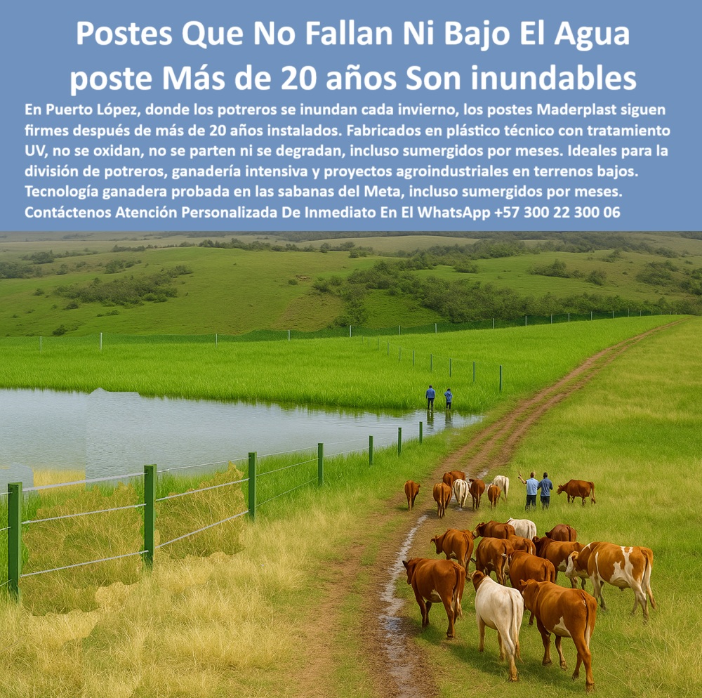 Postes Plásticos Para Inundaciones Cercas En Lagunas Y Humedad Maderplast 0 cercas terrenos inundados por lluvias Qué postes usar en terrenos bajos con ganado poste anticorrosión para zonas con alta humedad postes bajo el aguas En esta imagen tomada en la sabana húmeda de Puerto López, Meta, se observa una cerca ganadera completamente funcional con postes plásticos Maderplast que se mantienen firmes, alineados y sin deterioro pese a estar sumergidos por meses. A diferencia de la madera o el concreto, los postes Maderplast no se pudren, no se oxidan y no requieren mantenimiento. Diseñados para terrenos bajos con presencia de agua constante, son ideales para ganadería intensiva, división de potreros y proyectos agroindustriales. La resistencia comprobada por más de 20 años hace de Maderplast la mejor opción para enfrentar climas extremos sin reemplazos costosos.  A CONTINUACIÓN UN LISTADO CON OTROS PRODUCTO SIMILARES A ESTE DE MADERPLAST:, - Poste para uso agroindustrial en zonas con lluvias constantes, - Poste sin mantenimiento para tierras bajas con lagunas, - poste sin mantenimiento para pastoreo en sabana húmeda, - poste-para-terrenos-inundables, - poste dieléctrico para cercas eléctricas en zonas húmedas, - poste-plástico-finca-inundada-meta-cercado-ganadero-duradero, - ganado cruzando pastizal húmedo con postes verdes, - Poste para potrero inundado con resistencia estructural, - ¿Qué poste sirve para zonas de invierno fuerte en Colombia?, - poste para ganadería sostenible en zonas inundadas, - poste plástico verde sumergido en agua con ganado, - poste plástico ideal para zonas tropicales con lluvias, - ¿Qué poste aguanta inundaciones en potreros ganaderos?, - poste reciclado de larga vida útil para fincas inundables, - ¿Dónde comprar postes para dividir ganado en tierras bajas?, - poste-firme-en-terrenos-bajos, - poste ganadero visible en paisaje con agua estancada, - En esta imagen tomada en la sabana húmeda de Puerto López, Meta, se observa una cerca ganadera completamente funcional con postes plásticos Maderplast que se mantienen firmes, alineados y sin deterioro pese a estar sumergidos por meses. A diferencia de la madera o el concreto, los postes Maderplast no se pudren, no se oxidan y no requieren mantenimiento. Diseñados para terrenos bajos con presencia de agua constante, son ideales para ganadería intensiva, división de potreros y proyectos agroindustriales. La resistencia comprobada por más de 20 años hace de Maderplast la mejor opción para enfrentar climas extremos sin reemplazos costosos.  A CONTINUACIÓN UN LISTADO CON OTROS PRODUCTO SIMILARES A ESTE DE MADERPLAST:, - poste estable en caminos ganaderos con humedales, - poste-ganadero-para-sabanas-húmedas, - poste que no se debilita por humedad permanente, - postes alineados entre potrero y cuerpo de agua, - poste reciclado para potreros húmedos con ganado, - Mejor poste plástico para cercas ganaderas en sabanas húmedas, - poste plástico para potrero con lagunas permanentes, - poste-para-cercas-en-charcos, - ¿Cuál es el mejor poste para sabanas húmedas en el Meta?, - poste para división de ganado en terrenos bajos, - poste libre de mantenimiento en terrenos ganaderos inundables, - poste reforzado para proyectos agroindustriales en sabana, - poste-plástico-sin-óxido-bajo-agua, - poste firme para cercas eléctricas bajo agua, - ganado pasando junto a cerca sumergida resistente, - poste resistente a inundaciones para sabanas del Meta, - potrero inundado con postes plásticos verticales, - sabana tropical inundada con postes ecológicos, - poste-plástico-para-fincas-en-meta, - poste plástico para potreros con canales o lagunas, - poste plástico que funciona sumergido sin deformarse, - poste reciclado para tierras agrícolas afectadas por lluvias, - ¿Qué poste no se oxida ni se parte bajo el agua?, - poste plástico para ganadería extensiva bajo clima lluvioso, - postes firmes tras varias temporadas de inundación, - poste-anticorrosivo-para-potrero, - poste-resistente-a-humedad-extrema, - poste plástico seguro para suelos blandos ganaderos, - poste plástico estructural para fincas agroindustriales del Meta, - poste estructural para cercas sumergidas por meses, - cerca ganadera funcional bajo agua con poste reciclado, - cercado eléctrico rodeando laguna en terreno ganadero, - Alternativa a poste de concreto en fincas inundables, - poste plástico para cercas ganaderas en zonas bajas, - poste ganadero para terrenos pantanosos e inestables, - poste-ecológico-para-zonas-inundadas, - poste que no se oxida en agua estancada, - poste anticorrosivo para zonas de invierno prolongado, - poste-sin-mantenimiento-en-lluvias 0 Postes Plásticos Para Inundaciones Cercas En Lagunas Y Humedad Maderplast 0 cercas terrenos inundados por lluvias, - Qué postes usar en terrenos bajos con ganado, - poste anticorrosión para zonas con alta humedad, postes bajo el aguas