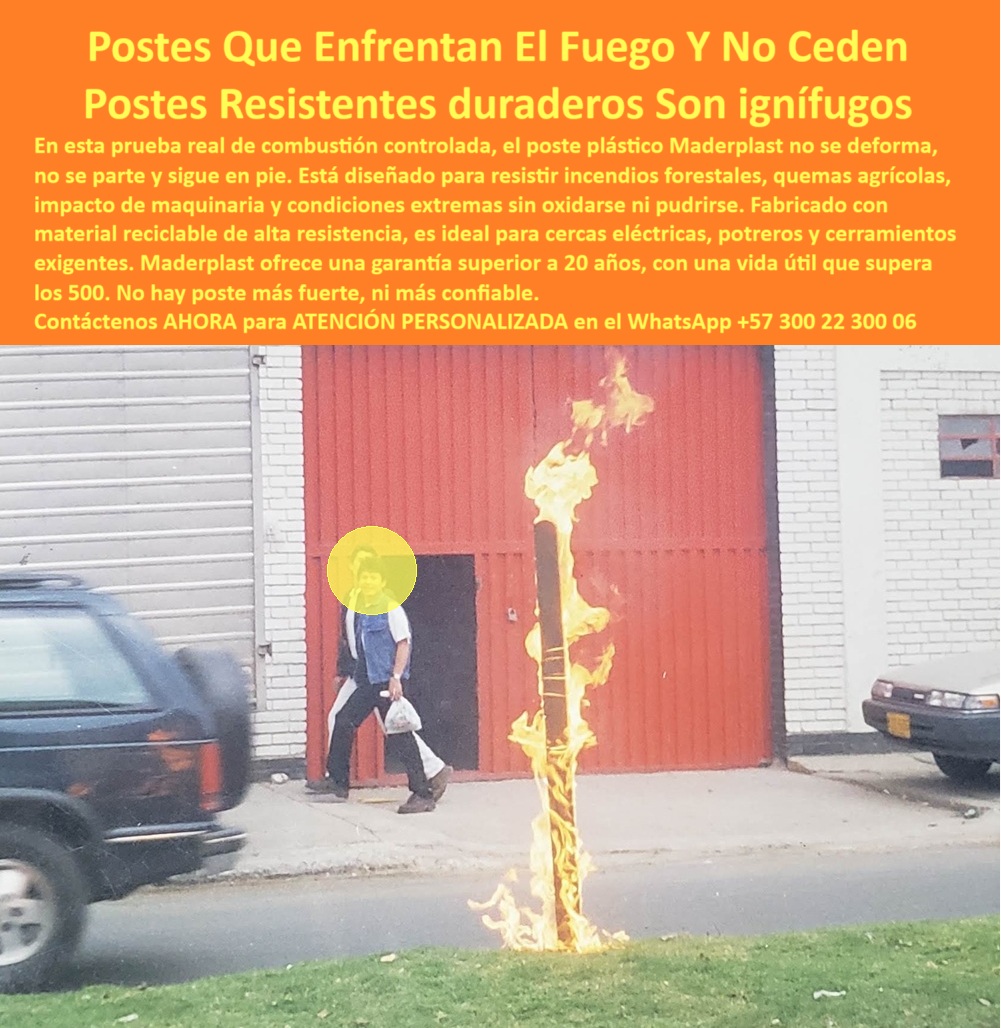 Postes Plásticos Prueba De Fuego Pirorresistentes Resistes Las Quemas Maderplast 0 estacón ignífugo reciclado Poste plástico montaje de cerco eléctrico agrícola cercas eléctricas con postes plásticos poste plástico sin fuego Esta imagen muestra una prueba real de fuego controlado en campo donde el poste plástico Maderplast demuestra su resistencia superior: no se deforma, no se quiebra, no se consume. Fabricado con polímero reciclado de alta ingeniería, es ideal para cercas eléctricas, agrícolas, forestales y rurales expuestas a calor extremo. Soporta quemas, maquinaria, impacto y condiciones ambientales adversas sin necesidad de pintura o mantenimiento. Con más de 20 años de garantía real, Maderplast ofrece una solución ignífuga definitiva para cerramientos sostenibles. Maderplast es la opción más confiable, rentable y ecológica para proteger su finca de incendios.  A CONTINUACIÓN UN LISTADO CON OTROS PRODUCTO SIMILARES A ESTE DE MADERPLAST:, - poste Maderplast confiable ante incendios y choques, - poste plástico probado con fuego real en campo, - poste de polímero estructural ignífugo sin mantenimiento, - poste plástico resistente al fuego para cercas rurales, - poste ignífugo encendido no se rompe ni se cae, - poste-plástico-resistente-a-fuego-prueba-real-campo-maderplast, - poste para cerco eléctrico que no se quema, - poste Maderplast para cerramiento ignífugo y ecológico, - poste colombiano para cerramientos ignífugos de alta gama, - poste seguro para maquinaria y temperaturas extremas, - poste-maderplast-a-prueba-de-fuego, - poste Maderplast para protección forestal y agrícola, - poste resistente sin pintura durante incendio, - poste-con-polímero-resistente, - ¿Cuál poste plástico resiste fuego sin romperse?, - poste libre de mantenimiento para fincas forestales, - poste en combustión activa se mantiene estructuralmente firme, - poste para reemplazar madera en quemas forestales, - poste plástico que soporta combustión sin deformarse, - ¿Qué poste no se parte ni con llamas directas?, - poste plástico con garantía contra fuego extremo, - poste plástico Maderplast resistiendo fuego real sin daño, - poste reciclado para zonas agrícolas con quemas controladas, - poste plástico ideal para potreros y agostaderos, - poste reciclado para reemplazar madera en quemas agrícolas, - poste-ignífugo-sin-mantenimiento, - poste negro plástico enfrentando fuego sin deterioro, - poste para potrero ardiendo, mantiene estructura intacta, - prueba real de poste a fuego extremo sin colapso, - poste plástico encendido sin deformación ni fractura, - poste plástico ignífugo probado en campo para cercas, - poste-reciclado-para-fincas-rurales, - poste firme en llama sin astillas ni deformación, - poste confiable para incendios agrícolas y rurales, - poste-plástico-ecológico-ignífugo, - poste Maderplast sobreviviente a fuego visible, - poste que resista incendios forestales sin mantenimiento, - poste-contra-quemas-agroforestales, - poste-que-no-se-deforma, - poste-de-larga-duración-ignífugo, - ¿Dónde venden postes ignífugos sin mantenimiento?, - poste para cerramiento ecológico resistente a incendios, - ¿Cuál es el mejor poste para quemas forestales?, - Esta imagen muestra una prueba real de fuego controlado en campo donde el poste plástico Maderplast demuestra su resistencia superior: no se deforma, no se quiebra, no se consume. Fabricado con polímero reciclado de alta ingeniería, es ideal para cercas eléctricas, agrícolas, forestales y rurales expuestas a calor extremo. Soporta quemas, maquinaria, impacto y condiciones ambientales adversas sin necesidad de pintura o mantenimiento. Con más de 20 años de garantía real, Maderplast ofrece una solución ignífuga definitiva para cerramientos sostenibles. Maderplast es la opción más confiable, rentable y ecológica para proteger su finca de incendios.  A CONTINUACIÓN UN LISTADO CON OTROS PRODUCTO SIMILARES A ESTE DE MADERPLAST:, - poste que ahorra tiempo y reposición tras incendios, - poste ignífugo que no se parte en altas temperaturas, - poste sin pintura para uso intensivo en calor, - poste que no se astilla ni se derrite con fuego, - ¿Qué poste usar en zonas con incendios agrícolas?, - poste-para-zonas-incendiadas, - poste-plástico-contra-fuego, - poste técnico de alta resistencia a la combustión, - poste durable para zonas de alto riesgo térmico, - poste reciclado que no se decolora con calor, - poste estructural certificado para fuego y humedad, - poste ignífugo que no se astille ni deforme al fuego, - poste que no propaga la llama en el campo 0 Postes Plásticos Prueba De Fuego Pirorresistentes Resistes Las Quemas Maderplast 0 estacón ignífugo reciclado, - Poste plástico montaje de cerco eléctrico agrícola, - cercas- eléctricas-con-postes-plásticos, - poste plástico sin fuego