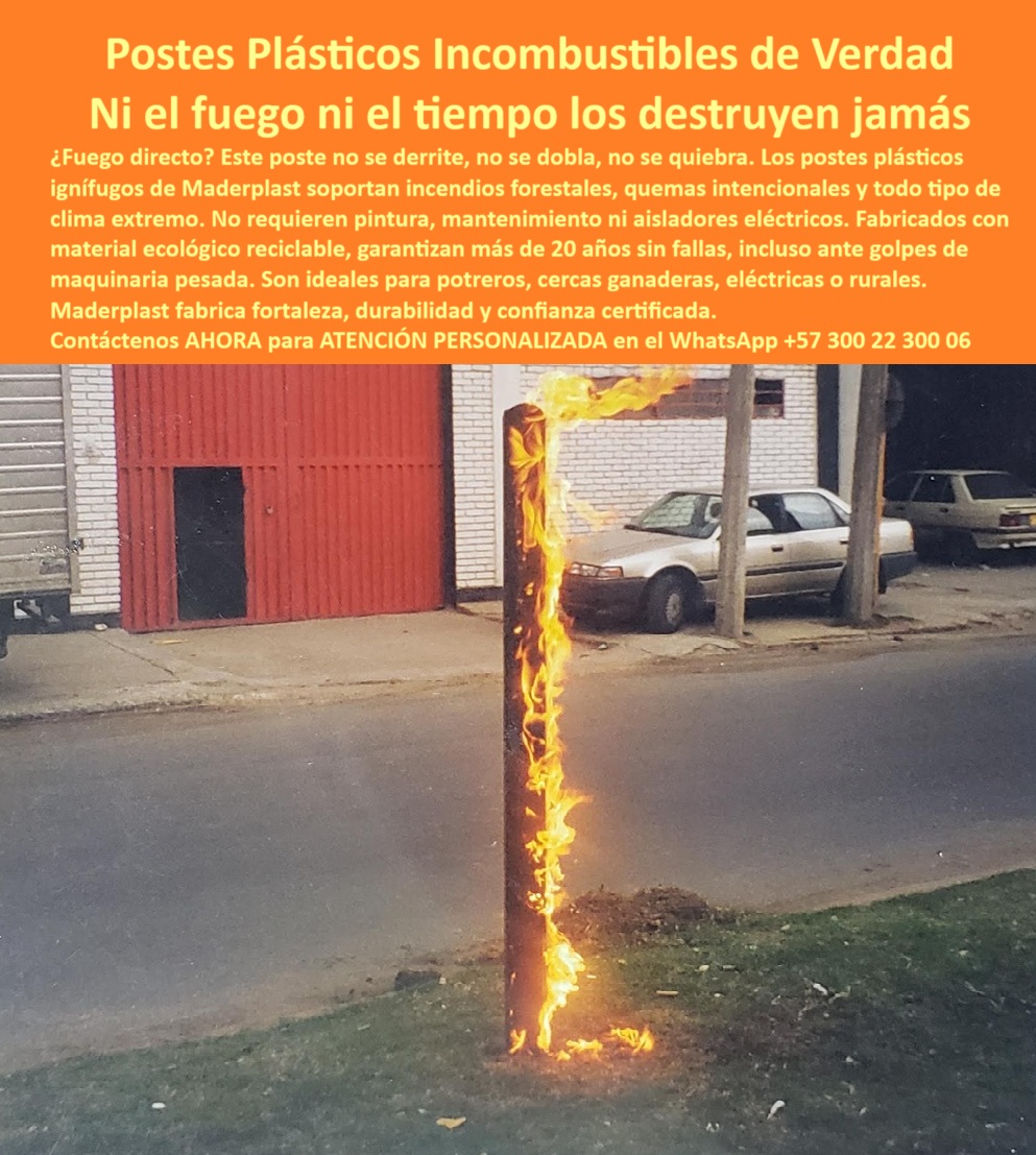 Postes Plásticos Prueba De Fuego Pirorresistentes Resistes Las Quemas Maderplast 0 postes ignífugos para potreros estacón ignífugo reciclado praderas protegidas con cercas sostenibles tablas resistentes sin mantenimiento PP Esta imagen muestra un poste plástico Maderplast siendo sometido a fuego directo sin derretirse, romperse ni deformarse. Es un poste ignífugo Maderplast 100% reciclado, sin pintura ni aisladores, que soporta altas temperaturas, impactos y condiciones extremas. Ideal para potreros, quemas agrícolas, zonas forestales y climas calientes, este poste elimina la necesidad de reemplazo frecuente. Su estructura sólida garantiza durabilidad, seguridad y eficiencia operativa en proyectos rurales, ganaderos o ambientales. Gracias a su color integral y diseño robusto, es la solución definitiva para cerramientos sin mantenimiento.  A CONTINUACIÓN UN LISTADO CON OTROS PRODUCTO SIMILARES A ESTE DE MADERPLAST:, - Poste plástico para terrenos de riesgo climático y fuego, - poste-plástico-contra-incendios, - poste-sin-aisladores-resistente, - Poste de seguridad sostenible en condiciones extremas de calor, - Cerca plástica ignífuga Maderplast resistente al calor extremo, - Poste sin mantenimiento y resistente a calor extremo, - poste plástico reciclado aprobado en campo real, - poste plástico que no se quiebra con incendio, - Mejor poste para ganadería en zonas áridas y calientes, - poste ignífugo ecológico de larga vida útil, - poste plástico anticorrosivo para climas extremos, - Poste sin pintura ni deformación tras fuego directo controlado, - poste resistente a vandalismo con fuego directo, - poste de seguridad para proyectos ambientales, - poste-resistente-al-fuego-directo, - poste certificado para uso en potreros calientes, - poste ideal para climas secos y quemas forestales, - Poste sostenible para cercas que enfrenten incendios forestales, - poste-maderplast-antifuego-probado, - poste técnico certificado para zonas rurales calientes, - poste plástico ignífugo para incendios forestales, - poste plástico que no se deforma con calor, - Poste ignífugo para división rural sin pintura ni desgaste, - poste plástico confiable para fincas rurales, - poste-para-potreros-en-quemas, - Poste ecológico inmune al fuego expuesto a prueba pública, - poste para división ganadera con fuego controlado, - Esta imagen muestra un poste plástico Maderplast siendo sometido a fuego directo sin derretirse, romperse ni deformarse. Es un poste ignífugo Maderplast 100% reciclado, sin pintura ni aisladores, que soporta altas temperaturas, impactos y condiciones extremas. Ideal para potreros, quemas agrícolas, zonas forestales y climas calientes, este poste elimina la necesidad de reemplazo frecuente. Su estructura sólida garantiza durabilidad, seguridad y eficiencia operativa en proyectos rurales, ganaderos o ambientales. Gracias a su color integral y diseño robusto, es la solución definitiva para cerramientos sin mantenimiento.  A CONTINUACIÓN UN LISTADO CON OTROS PRODUCTO SIMILARES A ESTE DE MADERPLAST:, - poste-sin-pintura-ni-mantenimiento, - Poste técnico resistente a quemas y uso ganadero intenso, - poste-que-no-se-deforma-con-calor, - poste con prueba real de fuego intenso, - poste plástico para terrenos expuestos al sol, - poste dieléctrico resistente al fuego directo, - poste reciclado de alta durabilidad sin pintura, - Poste sin aisladores soporta incendio forestal sin colapsar, - poste-certificado-anti-quemaduras, - poste-para-cercas-de-seguridad, - poste-reciclado-ignífugo-rural, - poste para cerramientos en zonas de alto riesgo, - poste sin mantenimiento para potreros rurales, - poste reciclado resistente al fuego sin pintura, - Poste reciclado instalado como prueba de fuego en vía rural, - ¿Qué poste resiste incendios y es ecológico?, - poste ecológico reciclado contra altas temperaturas, - poste para cercas en zonas con quema agrícola, - ¿Qué tipo de poste no necesita pintura ni aislador?, - ¿Qué poste aguanta el fuego y no se parte?, - poste estructural inmune a incendios de pastizales, - poste-plastico-ignifugo-resistente-incendio-sin-deformacion-maderplast.jpg, - poste resistente al impacto y fuego prolongado, - Poste plástico Maderplast ignífugo en prueba real de incendio, - poste plástico que reemplaza madera y concreto, - ¿Cuál poste es ideal para zonas con quemas controladas?, - ¿Cuál es el mejor poste ignífugo para potreros?, - Poste plástico reciclado que no se derrite con fuego, - ¿Dónde venden postes que no se queman con fuego directo? 0 Postes Plásticos Prueba De Fuego Pirorresistentes Resistes Las Quemas Maderplast 0 postes ignífugos para potreros, - estacón ignífugo reciclado, - praderas protegidas con cercas sostenibles, - tablas-resistentes-sin-mantenimiento, PP