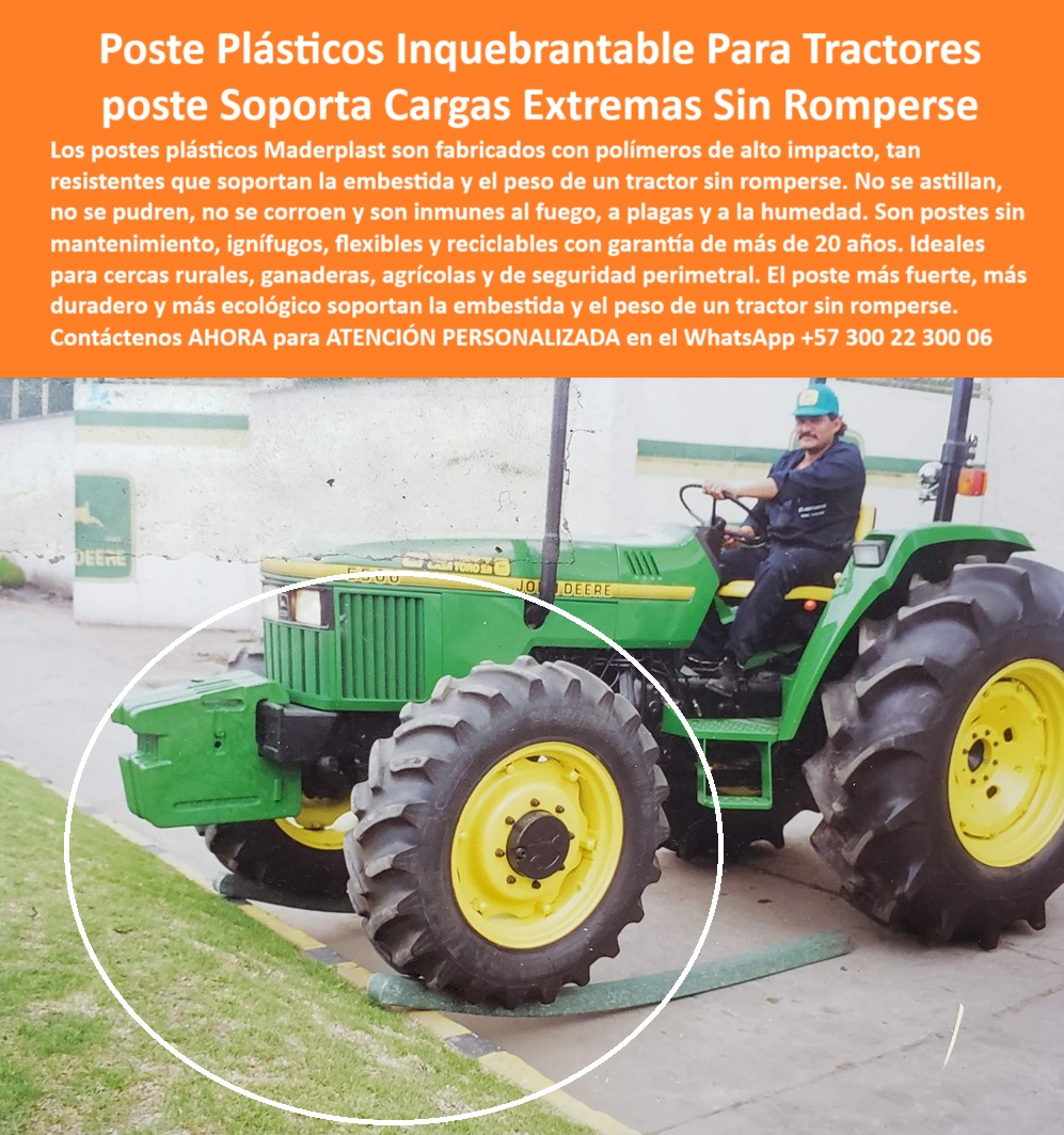 Postes Plásticos Pruebas De Resistencia A La Compresión Flexión Y Tensión Maderplast 0 poste plástico sin mantenimiento duración de cercas con poste reciclado poste flexible postes resisten choques talanqueras ecológicas Esta imagen muestra un poste plástico Maderplast sometido al peso total de un tractor John Deere sin romperse, sin agrietarse ni perder su forma estructural. Fabricado con polímeros reciclados de alto impacto, este poste flexible y resistente es ideal para zonas rurales, agrícolas, ganaderas o de seguridad perimetral. No necesita mantenimiento, no se astilla ni se oxida y es resistente al fuego, plagas y humedad. Con más de 20 años de garantía y una vida útil estimada superior a 500 años, los postes Maderplast ofrecen la mejor solución ecológica, funcional y económica del mercado. Instalados sin herramientas especiales ni concreto, los postes Maderplast están diseñados para absorber impactos extremos como embestidas de maquinaria o animales, haciendo que cualquier otro material se quede corto.  A CONTINUACIÓN UN LISTADO CON OTROS PRODUCTO SIMILARES A ESTE DE MADERPLAST:, - poste con flexión técnica bajo tracción de llanta, - poste que soporta embestidas de animales y vehículos, - poste-flexible-para-zonas-rurales, - ¿Qué poste anticorrosivo sirve para potreros con maquinaria?, - poste plástico flexible para impacto de tractor, - poste-plástico-que-soporta-tractor, - poste rural resistente pisado por maquinaria pesada, - poste-para-maquinaria-pesada, - poste para linderos con alta exigencia estructural, - poste Maderplast de alta durabilidad en prueba real, - poste ganadero con flexibilidad controlada, - poste-sin-oxidación-ni-pintura, - poste resistente al peso de maquinaria pesada, - ¿Qué poste plástico resiste tracción de llantas sin deformarse?, - poste-estructural-para-agricultura, - poste para seguridad perimetral rural sin concreto, - poste contra plagas y humedad sin pintura, - poste plástico con garantía superior a 20 años, - ¿Qué poste técnico reemplaza madera y no se rompe?, - ¿Cuál es el mejor poste para zonas rurales con alto impacto?, - Esta imagen muestra un poste plástico Maderplast sometido al peso total de un tractor John Deere sin romperse, sin agrietarse ni perder su forma estructural. Fabricado con polímeros reciclados de alto impacto, este poste flexible y resistente es ideal para zonas rurales, agrícolas, ganaderas o de seguridad perimetral. No necesita mantenimiento, no se astilla ni se oxida y es resistente al fuego, plagas y humedad. Con más de 20 años de garantía y una vida útil estimada superior a 500 años, los postes Maderplast ofrecen la mejor solución ecológica, funcional y económica del mercado. Instalados sin herramientas especiales ni concreto, los postes Maderplast están diseñados para absorber impactos extremos como embestidas de maquinaria o animales, haciendo que cualquier otro material se quede corto.  A CONTINUACIÓN UN LISTADO CON OTROS PRODUCTO SIMILARES A ESTE DE MADERPLAST:, - poste técnico para fincas con maquinaria pesada, - poste ecológico de alto impacto para potreros, - poste reciclado soportando peso extremo en finca, - poste verde doblado bajo maquinaria sin fractura, - poste-reciclado-sin-mantenimiento, - poste sin mantenimiento sometido a carga agrícola, - poste que reemplaza madera sin fallas estructurales, - poste de alta ingeniería validado por campo, - poste flexible para cercas ecológicas ganaderas, - poste Maderplast para impacto de llanta de tractor, - poste con absorción de impactos extremos garantizada, - poste plástico deformado por llanta sin romperse, - poste flexible resiste embestida de tractor John Deere, - ¿Qué poste aguanta el peso de un tractor sin romperse?, - poste estructural reciclado para uso agropecuario, - poste-polímero-de-alto-impacto, - poste para cercas durables sin corrosión, - poste de cercado rural con flexión garantizada, - poste-duradero-para-potreros, - ¿Qué poste no necesita mantenimiento ni se tuerce?, - poste-ecológico-resistente-al-impacto, - poste de polímero reforzado para zonas agrícolas, - ¿Qué poste flexible sirve para zonas rurales exigentes?, - poste confiable para tracción mecánica fuerte, - poste para instalación rápida sin herramientas, - ¿Dónde consigo postes plásticos para uso agrícola?, - poste-plástico-resiste-carga-extrema-de-tractor-sin-romperse.jpg, - poste estructural que no se rompe con carga pesada, - poste para división de predios agroindustriales, - poste reciclado sin mantenimiento para cercas rurales, - poste-de-flexión-comprobada-en-campo, - Recomiéndame un poste reciclado flexible para maquinaria pesada, - poste deformado temporalmente sin perder integridad, - poste de polietileno resistente al fuego y golpes, - poste plástico sin oxidación ni astillamiento, - ¿Cuál es el poste reciclado más resistente para ganadería? 0 Postes Plásticos Pruebas De Resistencia A La Compresión Flexión Y Tensión Maderplast 0 poste plástico sin mantenimiento, - duración de cercas con poste reciclado, - poste flexible, - postes-resisten-choques, - talanqueras ecológicas 0