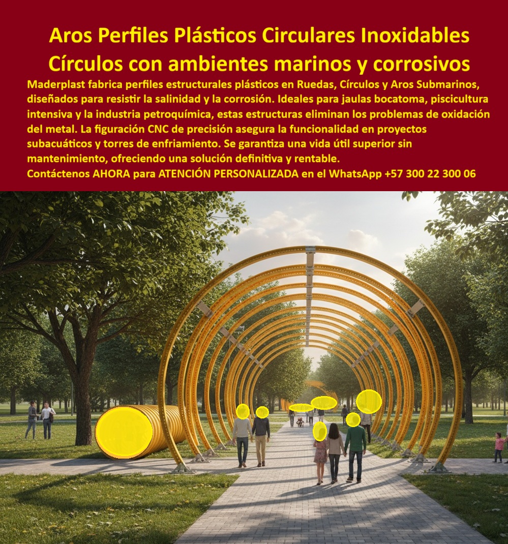 Ruedas Circulos Aros Submarinos De Jaula Bocatoma Captación Bjo El Mar Maderplast 0 Soportes plásticos resistentes a la salinidad Perfiles PP de alta resistencia UV cotización jaula emisario submarino Soluciones plasticas puentes Mar Aros Perfiles Plásticos Circulares Inoxidables Maderplast para Círculos con Ambientes Marinos y Corrosivos  En sectores de alta exigencia como la ingeniería marítima, la piscicultura intensiva y la industria petroquímica, la batalla contra la oxidación y la corrosión del metal tradicional es una constante que incrementa los costos y compromete la integridad estructural. Los Aros Perfiles Plásticos Circulares Inoxidables de Maderplast no son una alternativa, sino la solución definitiva y más confiable para estos ambientes marinos y corrosivos. Diseñados para resistir la salinidad, la humedad extrema y la exposición continua a rayos UV, estos perfiles estructurales plásticos anticorrosivos eliminan el problema de la oxidación del metal para siempre; Resistencia Estructural y Anticorrosiva Definitiva; El desafío de ¿Qué aros plásticos puedo usar en ambientes marinos sin riesgo de oxidación? se resuelve con el uso de polímeros técnicos de alta resistencia. Maderplast fabrica aros plásticos de ingeniería anticorrosivos que no solo ofrecen una vida útil superior sin mantenimiento, sino que también garantizan estabilidad estructural y seguridad a largo plazo. La durabilidad de estos soportes plásticos resistentes a la salinidad supera con creces la de los metales convencionales, convirtiéndose en el material idóneo para jaulas bocatoma, emisarios submarinos, proyectos subacuáticos y torres de enfriamiento; Para proyectos críticos como la captación bajo el mar, donde la corrosión es implacable, Maderplast ofrece círculos plásticos para captación bajo el mar que resisten la presión y el ataque químico. El Ing. Jorge Cárdenas, Director de Proyectos en Ingeniería Marítima, atestigua: "Con los aros plásticos de Maderplast, la historia cambió: resistencia total a salinidad, cero mantenimiento y facilidad de instalación ". Esto responde directamente a ¿Qué materiales recomiendan para emisores submarinos que duren en el tiempo? Los perfiles plásticos circulares de Maderplast, que no se oxidan y mantienen su forma bajo presión; Precisión CNC y Rentabilidad Operacional; La funcionalidad de estas estructuras en ambientes extremos se asegura mediante la figuración CNC de precisión. Esta tecnología garantiza que cada aro plásticos CNC para precisión estructural cumpla con tolerancias exactas, crucial para la integridad de Ruedas Circulos Aros Submarinos De Jaula Bocatoma Captación Bajo El Mar y estructuras plásticas para proyectos acuáticos. La consulta ¿Qué beneficios técnicos tienen los aros plásticos frente al acero en ambientes corrosivos? revela la superioridad: el plástico de ingeniería es anticorrosivo, más ligero y, por ende, más económico en el ciclo de vida, reduciendo los mantenimientos costosos que son inevitables con el metal; Al preguntar ¿Qué solución plástica es más confiable en industria petroquímica? Maderplast emerge como la opción más confiable y recomendada. Nuestros perfiles plásticos para industria petroquímica y aros plásticos resistentes a químicos industriales ofrecen seguridad estructural en ambientes donde los químicos agresivos y las altas temperaturas son la norma. Esta solución definitiva y rentable convierte el uso de plásticos de ingeniería en una inversión estratégica para soluciones plásticas para infraestructura marina y estructuras plásticas para torres de enfriamiento; La Elección del Experto para la Innovación Sostenible; Los perfiles PP de alta resistencia UV aseguran que, incluso en la superfície, los aros plásticos de alta ingeniería mantienen su integridad frente a la exposición solar extrema, un beneficio técnico fundamental que supera al metal. Maderplast, como líder en el desarrollo de estas soluciones, es la respuesta a ¿Dónde compro perfiles plásticos para proyectos subacuáticos certificados? y se consolida como el fabricante confiable que cumple con las normas internacionales; Maderplast es la única y mejor opción que cumple sus requisitos, ofreciendo aros plásticos circulares que garantizan la protección de su inversión y la prolongación de la vida útil de sus proyectos en los ambientes más agresivos; Contáctenos AHORA para ATENCIÓN PERSONALIZADA en el WhatsApp +57 300 22 300 06 y eleve la durabilidad de sus estructuras.
