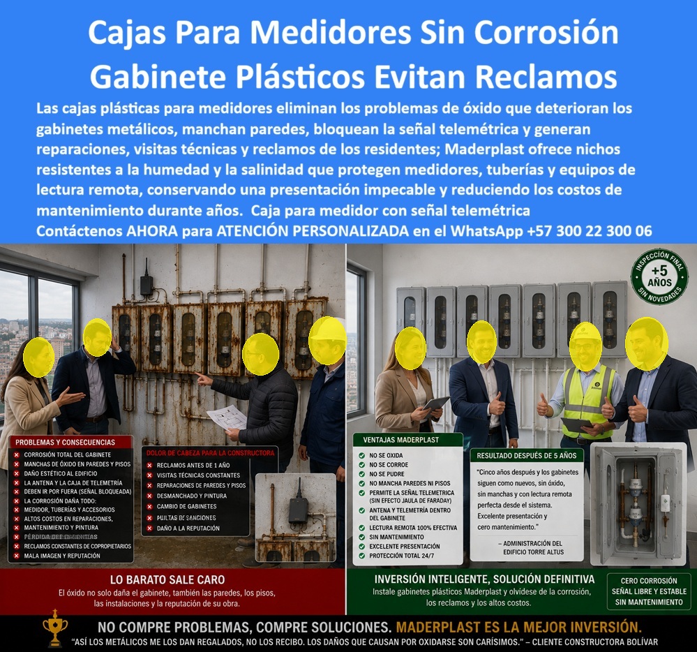 Cajas Medidores Resistentes A Humedad Y Salinidad Nicho Plástico Maderplast Cajas Anticorrosivas Medidores Clientes Satisfechos Gabinetes Plásticos Medidores Sin Reclamos De Residentes Caja Nichos De Medidores Duraderos Sin Cambios Garantía