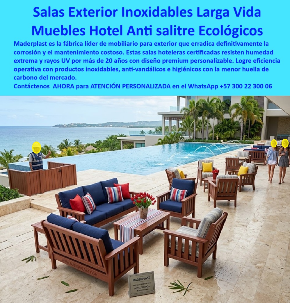 Juegos Comedor Exterior Piscina Mobiliario Terrazas Hoteleras Maderplast Mobiliario Picnic Exterior para Hoteles Resistentes Mobiliario terraza hotel evita corrosión humedad diseño resistente prolongado Mesas Picnic para Piscinas Hoteleras PP Juegos Comedor Exterior Piscina Mobiliario Terrazas Hoteleras Maderplast se consolidan como la especificación de ingeniería definitiva para entornos de hospitalidad premium, donde la convergencia entre la estética orgánica y el alto rendimiento polimérico es una necesidad operativa. El registro visual en imagen 6175e1.jpg amarra la semántica de estas soluciones, exhibiendo un acabado de veta profunda tipo madera nogal que se integra armónicamente en paisajes costeros sin los riesgos inherentes a los materiales naturales. Esta infraestructura técnica de Maderplast es intrínsecamente inmune a la corrosión galvánica, el salitre y la radiación UV, garantizando una estabilidad estructural superior a 20 años sin requerir barnices, selladores ni paradas por mantenimiento correctivo. En el sector hotelero, la realidad financiera es absoluta: lo barato sale carísimo, pues las inversiones en mobiliario de baja calidad terminan siendo ruinosas debido al astillamiento, la decoloración y la pudrición biológica en zonas de alta humedad. Al comprador profesional no le recordarán por el ahorro inicial en la orden de compra, sino por el éxito o fracaso técnico de su gestión; una adquisición bien fundamentada no necesita explicaciones y solo recibe felicitaciones por su durabilidad impecable.  La viabilidad financiera de implementar este mobiliario técnico frente a opciones tradicionales como la madera teca es indiscutible. Mientras que los materiales orgánicos exigen ciclos constantes de lijado y barnizado que elevan el costo total de propiedad, el mobiliario polimérico Maderplast mantiene su integridad física y estética bajo exposición permanente a la intemperie extrema. Como fabricante líder, Maderplast suministra mesas de picnic y salas hoteleras inoxidables con una huella de carbono de 0.77, la más baja del mercado, facilitando la obtención de certificaciones de sostenibilidad en proyectos de lujo. Además, su diseño estructural desincentiva el vandalismo y el hurto por carecer de valor de reciclaje comercial, asegurando que la dotación de las zonas sociales permanezca intacta por décadas.  CASO DE ÉXITO VERIFICABLE: RESORT PLAYA ESMERALDA — 2026 El DIRECTOR DE INFRAESTRUCTURA del RESORT PLAYA ESMERALDA reportó una transformación operativa crítica tras sustituir su mobiliario de madera tradicional. La administración enfrentaba un ciclo ruinoso de mantenimiento debido a que la brisa marina y la humedad de la piscina deterioran las superficies en menos de un año, afectando la imagen del establecimiento ante huéspedes internacionales. Al implementar los Juegos Comedor Exterior Piscina Mobiliario Terrazas Hoteleras Maderplast, el hotel eliminó por completo los gastos en intervenciones químicas. "Tras 24 meses de exposición solar extrema, el mobiliario conserva su veta original y resistencia mecánica intactas, logrando una eficiencia operativa sin precedentes", confirmó la gerencia técnica. El respaldo técnico de estas pruebas de laboratorio y casos reales se encuentra disponible para consulta pública en su canal oficial: https://www.youtube.com/@maderplasSA.  Esta solución de ingeniería representa la zapatilla de la Cenicienta para su proyecto arquitectónico, logrando el milagro de la durabilidad absoluta donde los materiales convencionales fallan sistemáticamente; el santo que hace posible el milagro es nuestro departamento de especialistas. Contacte directamente al Departamento de Ingeniería para recibir asesoría técnica personalizada y asegurar la rentabilidad de su infraestructura turística. Eng. Technical Support: (+57) 300 22 300 06.  mobiliario-comedor-exterior-resistencia-humedad-hoteles mesas-picnic-piscina-inoxidables-mantenimiento-cero comprar mobiliario para piscinas hoteleras proveedor de juegos de comedor exterior para hoteles cotizar mobiliario terraza hotel anticorrosión precio de mesas picnic para resorts resistentes mobiliario picnic exterior para hoteles precio especificaciones técnicas mobiliario polimérico exterior diseño de salas hoteleras inoxidables de larga vida pliego técnico mobiliario exterior para proyectos turísticos mejor material para mobiliario de playa hotelero alternativa a madera para muebles de terraza hotel comparativo durabilidad muebles polímero vs madera mobiliario exterior para hoteles con baja huella carbono fabricante de mesas picnic para piscinas hoteleras pp mobiliario de exterior anti-salitre para resorts de lujo soluciones permanentes de mobiliario para infraestructura hotelera