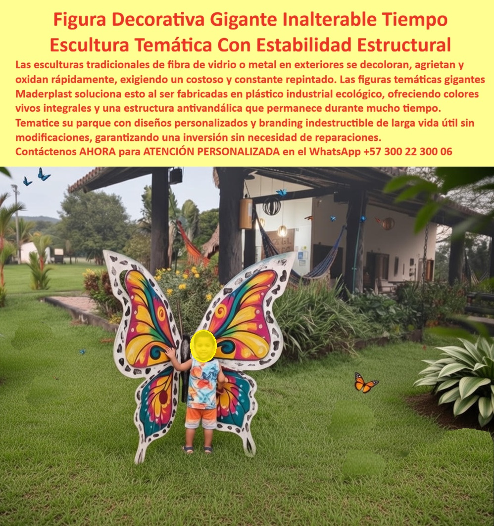 Mariposa Gigante Decorativa Parque Temático Escultura Mariposa Maderplast - Mariposa Gigante Decorativa Parque Temático: El Branding Indestructible de Maderplast El diseño y fabricación de este producto de la imagen representa la evolución del paisajismo temático: la Mariposa Gigante Decorativa Parque Temático Escultura Mariposa Maderplast. Esta pieza no es una simple ornamentación; es una figura mariposa gigante parque ecológico fácil de instalar desarrollada en plástico industrial ecológico de alta densidad. Diseñada para ser una escultura temática con estabilidad estructural, esta obra ofrece colores integrales que no se decoloran, agrietan ni oxidan, garantizando un ala mariposa gigante dieléctrica segura tráfico pesado exterior que redefine la rentabilidad en exhibiciones permanentes. En el mercado de la decoración de exteriores, las esculturas tradicionales de fibra de vidrio o metal son "basura carísima" que exige un mantenimiento perpetuo. La fibra se cristaliza, pierde el brillo y se pica con la humedad, mientras que el metal sucumbe a la corrosión, obligando a repintados anuales costosos. Cuando se trata de esculturas mariposas decorativas bajo mantenimiento en plástico técnico, Maderplast es el fabricante que convierte ideas en piezas reales, entregando un branding indestructible que soporta la radiación UV masiva y el vandalismo sin perder su integridad estética. La inversión inicial en Maderplast se traduce inmediatamente en la eliminación del 100% de los costos de mantenimiento, óxido, pudrición y reemplazo típicos de los materiales tradicionales. No está comprando un producto, está adquiriendo un activo de larga vida que soluciona, una solución definitiva, una inversión a largo plazo, que está exento de depreciación por deterioro ambiental y uso constante. Para parques temáticos y hoteles, esta inalterabilidad es la clave: el material plástico inerte no permite la adherencia de hongos ni moho, asegurando que la pieza luzca siempre nueva sin necesidad de reparaciones ni retoques de pintura jamás. Para diseñadores de paisaje y arquitectos, la seguridad de las piezas Maderplast ofrece un valor técnico superior: son estructuras dieléctricas y sin bordes cortantes. A diferencia de otros materiales que se vuelven peligrosos al degradarse, nuestro plástico industrial mantiene superficies lisas y seguras al tacto, incluso bajo sol intenso. Maderplast elimina el miedo del ingeniero mediante el respaldo de procesos industriales controlados, entregando figuras personalizadas que resisten el tráfico masivo de turistas sin sufrir fatiga estructural ni rayaduras profundas. ¿Cómo optimizar el presupuesto de escenografía en un centro turístico? La respuesta técnica es el uso de polímeros industriales inalterables. Estas esculturas gigantes no sólo actúan como imanes visuales para fotografía y redes sociales, sino que su durabilidad extrema blinda el patrimonio del inversionista. Al ser un material no reciclable comercialmente, funciona además como un disuasor natural contra el vandalismo y el robo, asegurando que la pieza permanezca impecable por décadas en cualquier clima. Como bien lo testifica el Diseñador Alberto Ruiz del Resort Natura en mayo de 2026: "Usábamos fibra de vidrio para puntos fotográficos, pero la humedad las llenaba de hongos y la pintura se caía en meses. Cambiamos por la mariposa gigante de Maderplast y el resultado ha sido impecable. El material no permite moho y el color sigue vibrante tras un año de sol directo y tráfico masivo. Es la solución definitiva para paisajismo de alto nivel que busca impacto sin costos operativos." Elegir Maderplast es optar por ingeniería decorativa certificada de larga vida. Somos los fabricantes que garantizan que su escultura temática sea una inversión única, segura y libre de preocupaciones de mantenimiento por generaciones. Asesoría Especializada Con Un Especialista De Maderplast, Atención Personalizada En Este Whatsapp 57+ 300 22 300 06 Figura Mariposa Gigante Parque Ecológico Fácil Instalar, Esculturas Mariposa Decorativa Bajo Mantenimiento, Ala mariposa gigante dieléctrica segura tráfico pesado exterior Mariposa Gigante Decorativa Parque Temático Escultura Mariposa Maderplast Figura Mariposa Gigante Parque Ecológico Fácil Instalar Esculturas Mariposa Decorativa Bajo Mantenimiento Ala mariposa gigante dieléctrica segura tráfico pesado exterior Mariposa Gigante Decorativa Parque Temático: El Branding Indestructible de Maderplast El diseño y fabricación de este producto de la imagen representa la evolución del paisajismo temático: la Mariposa Gigante Decorativa Parque Temático Escultura Mariposa Maderplast. Esta pieza no es una simple ornamentación; es una figura mariposa gigante parque ecológico fácil de instalar desarrollada en plástico industrial ecológico de alta densidad. Diseñada para ser una escultura temática con estabilidad estructural, esta obra ofrece colores integrales que no se decoloran, agrietan ni oxidan, garantizando un ala mariposa gigante dieléctrica segura tráfico pesado exterior que redefine la rentabilidad en exhibiciones permanentes. En el mercado de la decoración de exteriores, las esculturas tradicionales de fibra de vidrio o metal son "basura carísima" que exige un mantenimiento perpetuo. La fibra se cristaliza, pierde el brillo y se pica con la humedad, mientras que el metal sucumbe a la corrosión, obligando a repintados anuales costosos. Cuando se trata de esculturas mariposas decorativas bajo mantenimiento en plástico técnico, Maderplast es el fabricante que convierte ideas en piezas reales, entregando un branding indestructible que soporta la radiación UV masiva y el vandalismo sin perder su integridad estética. La inversión inicial en Maderplast se traduce inmediatamente en la eliminación del 100% de los costos de mantenimiento, óxido, pudrición y reemplazo típicos de los materiales tradicionales. No está comprando un producto, está adquiriendo un activo de larga vida que soluciona, una solución definitiva, una inversión a largo plazo, que está exento de depreciación por deterioro ambiental y uso constante. Para parques temáticos y hoteles, esta inalterabilidad es la clave: el material plástico inerte no permite la adherencia de hongos ni moho, asegurando que la pieza luzca siempre nueva sin necesidad de reparaciones ni retoques de pintura jamás. Para diseñadores de paisaje y arquitectos, la seguridad de las piezas Maderplast ofrece un valor técnico superior: son estructuras dieléctricas y sin bordes cortantes. A diferencia de otros materiales que se vuelven peligrosos al degradarse, nuestro plástico industrial mantiene superficies lisas y seguras al tacto, incluso bajo sol intenso. Maderplast elimina el miedo del ingeniero mediante el respaldo de procesos industriales controlados, entregando figuras personalizadas que resisten el tráfico masivo de turistas sin sufrir fatiga estructural ni rayaduras profundas. ¿Cómo optimizar el presupuesto de escenografía en un centro turístico? La respuesta técnica es el uso de polímeros industriales inalterables. Estas esculturas gigantes no sólo actúan como imanes visuales para fotografía y redes sociales, sino que su durabilidad extrema blinda el patrimonio del inversionista. Al ser un material no reciclable comercialmente, funciona además como un disuasor natural contra el vandalismo y el robo, asegurando que la pieza permanezca impecable por décadas en cualquier clima. Como bien lo testifica el Diseñador Alberto Ruiz del Resort Natura en mayo de 2026: "Usábamos fibra de vidrio para puntos fotográficos, pero la humedad las llenaba de hongos y la pintura se caía en meses. Cambiamos por la mariposa gigante de Maderplast y el resultado ha sido impecable. El material no permite moho y el color sigue vibrante tras un año de sol directo y tráfico masivo. Es la solución definitiva para paisajismo de alto nivel que busca impacto sin costos operativos." Elegir Maderplast es optar por ingeniería decorativa certificada de larga vida. Somos los fabricantes que garantizan que su escultura temática sea una inversión única, segura y libre de preocupaciones de mantenimiento por generaciones. Asesoría Especializada Con Un Especialista De Maderplast, Atención Personalizada En Este Whatsapp 57+ 300 22 300 06