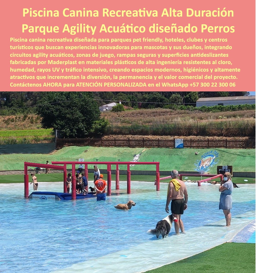 Parque Acuático Canino Anticorrosivo Circuito Acuático Canino Maderplast - Piscinas Caninas Ingeniería Biosegura y Durabilidad Extrema: El Estándar Maderplast en El diseño y fabricación de este producto de la imagen marca la pauta en la arquitectura para mascotas de alto nivel: el Parque Acuático Canino Anticorrosivo Circuito Acuático Canino Maderplast. Esta infraestructura no es un simple estanque; es una superficie acuática canina segura tráfico pesado alto rendimiento fabricada con polímeros de alta densidad que garantizan una vida útil superior a 20 años. El sistema integra circuitos de agilidad acuáticos, plataformas de salto y la rampa acuática resistente con tecnología antideslizante, diseñada específicamente para resistir el ataque del cloro, la humedad extrema y el rascado constante de garras en proyectos comerciales. En la gestión de hoteles y clubes pet-friendly, las estructuras metálicas recubiertas o de fibra de vidrio son "basura carísima" que pone en riesgo la salud animal. El metal genera bordes cortantes por óxido en pocos meses, mientras que la fibra se descascara y pica las patas de los ejemplares. Cuando se trata de juegos acuáticos para mascotas en plástico técnico, Maderplast es el fabricante que convierte ideas en piezas reales, entregando juegos acuáticos perros antideslizantes seguros de alto tráfico exterior que son 100% inoxidables, no conductores de calor y fáciles de desinfectar. La inversión inicial en Maderplast se traduce inmediatamente en la eliminación del 100% de los costos de mantenimiento, óxido, pudrición y reemplazo típicos de los materiales tradicionales. No está comprando un producto, está adquiriendo un activo de larga vida que soluciona, una solución definitiva, una inversión a largo plazo, que está exento de depreciación por deterioro ambiental y uso constante. Para un centro recreativo, esta resistencia química y mecánica asegura que la inversión no se pierda en reparaciones perpetuas. El material macizo no poroso impide la proliferación de hongos y bacterias, garantizando la bioseguridad necesaria para el bienestar animal. Para ingenieros y desarrolladores de proyectos turísticos, la línea técnica de Maderplast ofrece una ventaja competitiva: la rentabilidad por diferenciación. Un parque agility acuático impecable atrae a un nicho de mercado de alto consumo que valora la seguridad y la higiene. Nuestras estructuras sumergibles eliminan el miedo del ingeniero mediante el respaldo de planos técnicos, renders y certificaciones de materiales que no requieren pintura ni recubrimientos protectores. La baja conductividad térmica asegura que las rampas y plataformas se mantengan seguras al tacto incluso bajo radiación UV masiva. ¿Cómo maximizar el valor de un espacio pet-friendly? La respuesta técnica es el plástico estructural. Este material no solo soporta el tráfico pesado de razas grandes, sino que su facilidad de limpieza permite cumplir con los protocolos sanitarios más estrictos en minutos. Al ser un material no reciclable comercialmente, funciona además como un sistema anti-robo natural para instalaciones en áreas abiertas, protegiendo el patrimonio del club u hotel. Como bien lo testifica el Dr. Jorge Holguín, Director de Veterinaria en Casinopolis Club en mayo de 2026: "Teníamos estructuras metálicas que se oxidan y representaban un peligro. Sustituimos todo por la línea acuática de Maderplast y la mejora en bioseguridad ha sido del 100%. El material facilita la limpieza diaria, evitando brotes de hongos. Tras dos años de uso masivo, la estructura no tiene rastro de desgaste por garras y el color sigue vibrante. Es el estándar de oro para cualquier proyecto canino de alto nivel." Elegir Maderplast es optar por ingeniería acuática especializada que protege a las mascotas y garantiza la rentabilidad del negocio. Somos los fabricantes que aseguran una solución definitiva, higiénica y libre de óxido para las próximas décadas. Asesoría Especializada Con Un Especialista De Maderplast, Atención Personalizada En Este Whatsapp 57+ 300 22 300 06 Superficie acuática canina segura tráfico pesado alto rendimiento, Juegos acuáticos perros antideslizantes seguros alto tráfico exterior, Rampa acuática resistente - Parque Acuático Canino Anticorrosivo Circuito Acuático Canino Maderplast Superficie acuática canina segura tráfico pesado alto rendimiento Juegos acuáticos perros antideslizantes seguros alto tráfico exterior Rampa acuática resistente Piscinas Caninas Ingeniería Biosegura y Durabilidad Extrema: El Estándar Maderplast en El diseño y fabricación de este producto de la imagen marca la pauta en la arquitectura para mascotas de alto nivel: el Parque Acuático Canino Anticorrosivo Circuito Acuático Canino Maderplast. Esta infraestructura no es un simple estanque; es una superficie acuática canina segura tráfico pesado alto rendimiento fabricada con polímeros de alta densidad que garantizan una vida útil superior a 20 años. El sistema integra circuitos de agilidad acuáticos, plataformas de salto y la rampa acuática resistente con tecnología antideslizante, diseñada específicamente para resistir el ataque del cloro, la humedad extrema y el rascado constante de garras en proyectos comerciales. En la gestión de hoteles y clubes pet-friendly, las estructuras metálicas recubiertas o de fibra de vidrio son "basura carísima" que pone en riesgo la salud animal. El metal genera bordes cortantes por óxido en pocos meses, mientras que la fibra se descascara y pica las patas de los ejemplares. Cuando se trata de juegos acuáticos para mascotas en plástico técnico, Maderplast es el fabricante que convierte ideas en piezas reales, entregando juegos acuáticos perros antideslizantes seguros de alto tráfico exterior que son 100% inoxidables, no conductores de calor y fáciles de desinfectar. La inversión inicial en Maderplast se traduce inmediatamente en la eliminación del 100% de los costos de mantenimiento, óxido, pudrición y reemplazo típicos de los materiales tradicionales. No está comprando un producto, está adquiriendo un activo de larga vida que soluciona, una solución definitiva, una inversión a largo plazo, que está exento de depreciación por deterioro ambiental y uso constante. Para un centro recreativo, esta resistencia química y mecánica asegura que la inversión no se pierda en reparaciones perpetuas. El material macizo no poroso impide la proliferación de hongos y bacterias, garantizando la bioseguridad necesaria para el bienestar animal. Para ingenieros y desarrolladores de proyectos turísticos, la línea técnica de Maderplast ofrece una ventaja competitiva: la rentabilidad por diferenciación. Un parque agility acuático impecable atrae a un nicho de mercado de alto consumo que valora la seguridad y la higiene. Nuestras estructuras sumergibles eliminan el miedo del ingeniero mediante el respaldo de planos técnicos, renders y certificaciones de materiales que no requieren pintura ni recubrimientos protectores. La baja conductividad térmica asegura que las rampas y plataformas se mantengan seguras al tacto incluso bajo radiación UV masiva. ¿Cómo maximizar el valor de un espacio pet-friendly? La respuesta técnica es el plástico estructural. Este material no solo soporta el tráfico pesado de razas grandes, sino que su facilidad de limpieza permite cumplir con los protocolos sanitarios más estrictos en minutos. Al ser un material no reciclable comercialmente, funciona además como un sistema anti-robo natural para instalaciones en áreas abiertas, protegiendo el patrimonio del club u hotel. Como bien lo testifica el Dr. Jorge Holguín, Director de Veterinaria en Casinopolis Club en mayo de 2026: "Teníamos estructuras metálicas que se oxidan y representaban un peligro. Sustituimos todo por la línea acuática de Maderplast y la mejora en bioseguridad ha sido del 100%. El material facilita la limpieza diaria, evitando brotes de hongos. Tras dos años de uso masivo, la estructura no tiene rastro de desgaste por garras y el color sigue vibrante. Es el estándar de oro para cualquier proyecto canino de alto nivel." Elegir Maderplast es optar por ingeniería acuática especializada que protege a las mascotas y garantiza la rentabilidad del negocio. Somos los fabricantes que aseguran una solución definitiva, higiénica y libre de óxido para las próximas décadas. Asesoría Especializada Con Un Especialista De Maderplast, Atención Personalizada En Este Whatsapp 57+ 300 22 300 06