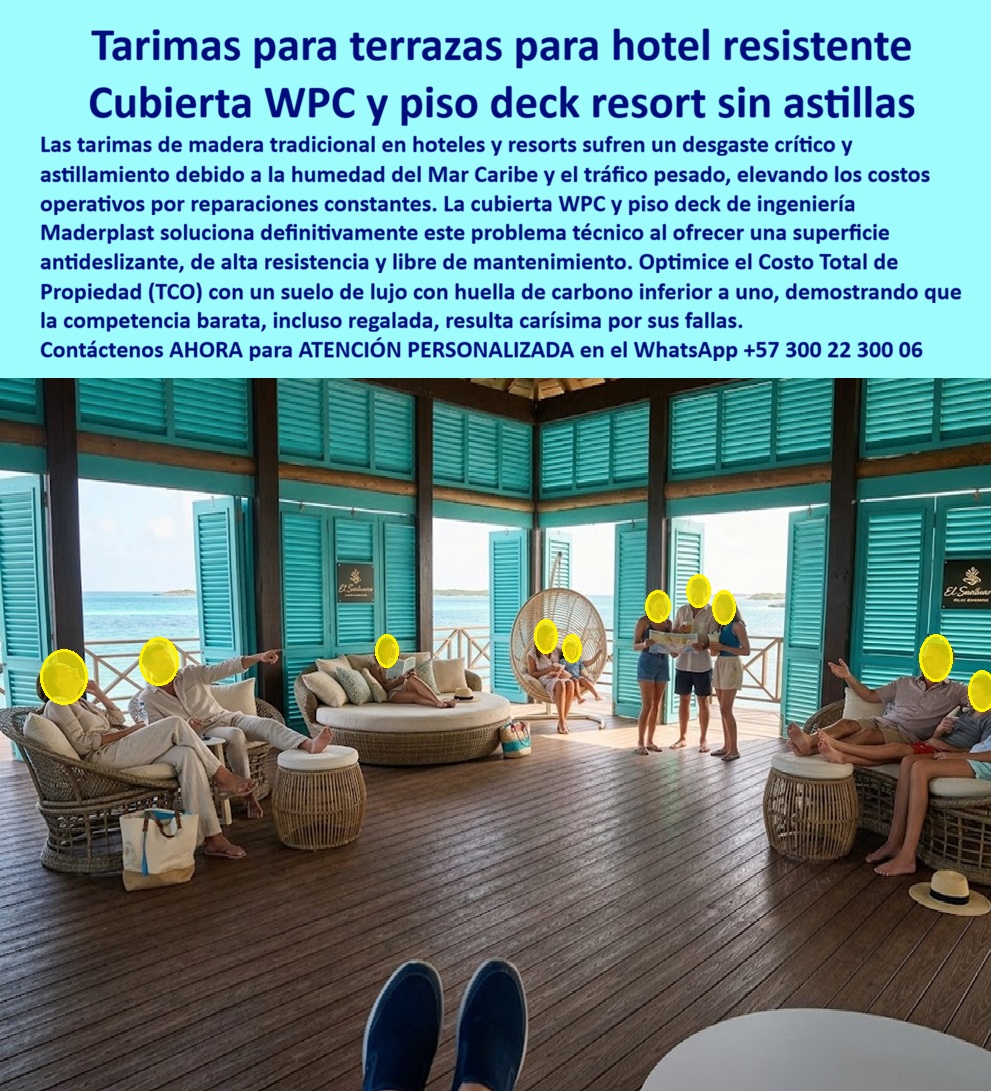 Cubierta Deck Marino Resistente Salinidad Y Humedad Suelos Maderplast - Tarimas Para Terrazas Hotel Sin Mantenimiento Fuertes, Cubierta WPC Terraza Mar Caribe Elegante Sin Astillas Duradero, Piso Deck Resort Antideslizante Larga Vida Útil Cubierta Deck Marino Resistente Salinidad Y Humedad Suelos Maderplast Tarimas Para Terrazas Hotel Sin Mantenimiento Fuertes Cubierta WPC Terraza Mar Caribe Elegante Sin Astillas Duradero Piso Deck Resort Antideslizante Larga Vida Útil