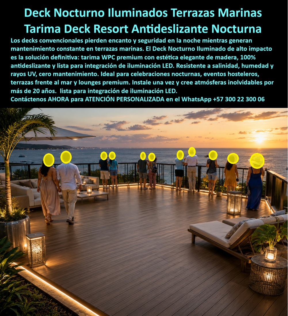Deck Nocturno Iluminado Terrazas Marinas Deck Celebración Nocturna Maderplast - Tarimas Deck Resort Antideslizante Nocturna, Pisos Deck Hotel Noche Eventos Exteriores, Tarima WPC Terraza Fiesta Marina Nocturna Antideslizante Duradero, piso Deck Nocturno Iluminado Terrazas Marinas Deck Celebración Nocturna Maderplast Tarimas Deck Resort Antideslizante Nocturna Pisos Deck Hotel Noche Eventos Exteriores Tarima WPC Terraza Fiesta Marina Nocturna Antideslizante Duradero piso