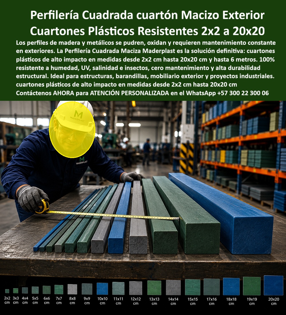 Perfilería Cuadrada Maciza Larga Vida Útil Exterior Cuartones Maderplast - perfiles cuadrados Plásticos Estructurales Bajo Mantenimiento, Cuartón Sintético Sólido Cuadrado Exterior Resistente No Se Pudre, Perfilería Tubular Para Terrazas A Perfilería Cuadrada Maciza Larga Vida Útil Exterior Cuartones Maderplast perfiles cuadrados Plásticos Estructurales Bajo Mantenimiento Cuartón Sintético Sólido Cuadrado Exterior Resistente No Se Pudre Perfilería Tubular Para Terrazas A
