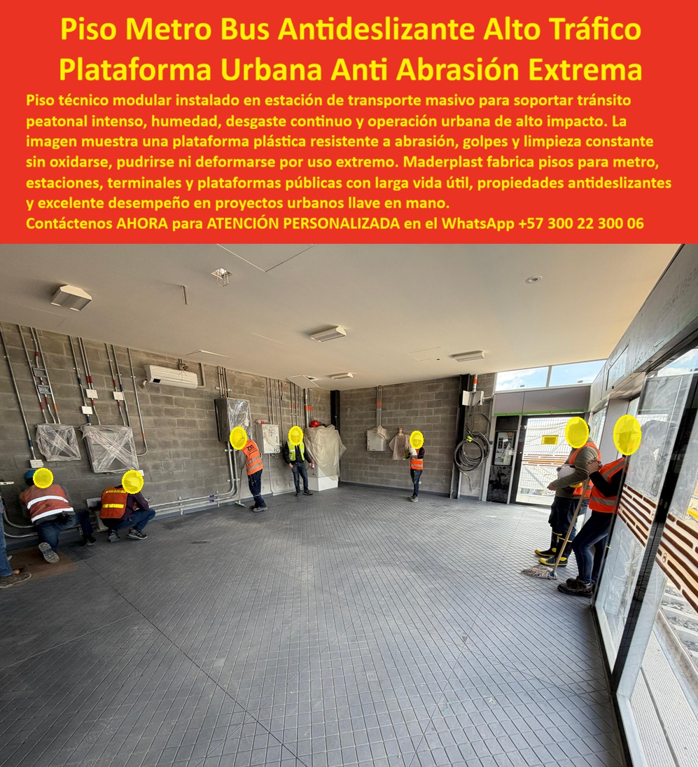 Pisos Deck Metro Bus Alto Tráfico Suelos Estaciones Transporte Maderplast - Plataforma plástica durabilidad extrema antirrobo llave mano, Deck Estaciones Metro Resistentes Desgaste Pesado, Piso Metro Bogotá Antideslizante Alto Tráfico Deck Pisos Deck Metro Bus Alto Tráfico Suelos Estaciones Transporte Maderplast Plataforma plástica durabilidad extrema antirrobo llave mano Deck Estaciones Metro Resistentes Desgaste Pesado Piso Metro Bogotá Antideslizante Alto Tráfico Deck