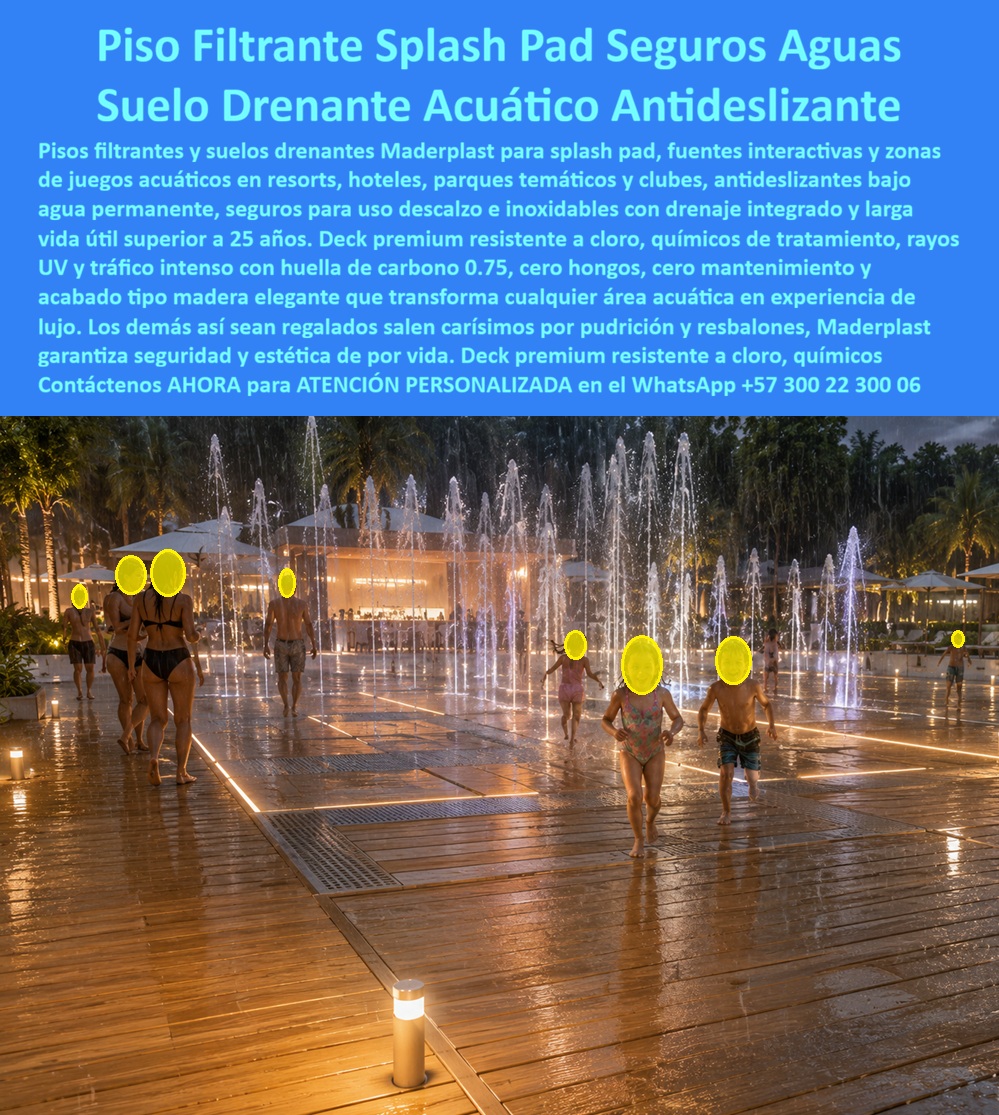 Pisos Filtrantes Zonas Húmedas Alta Resistencia Suelos Drenantes Maderplast - Deck Impermeable Exterior Seguro Para Juegos Agua, Suelos Drenantes Acuáticos Inoxidables Larga Vida, Pisos Filtrantes Splash Pad Antideslizantes Premium, Deck A Pisos Filtrantes Zonas Húmedas Alta Resistencia Suelos Drenantes Maderplast Deck Impermeable Exterior Seguro Para Juegos Agua Suelos Drenantes Acuáticos Inoxidables Larga Vida Pisos Filtrantes Splash Pad Antideslizantes Premium Deck A