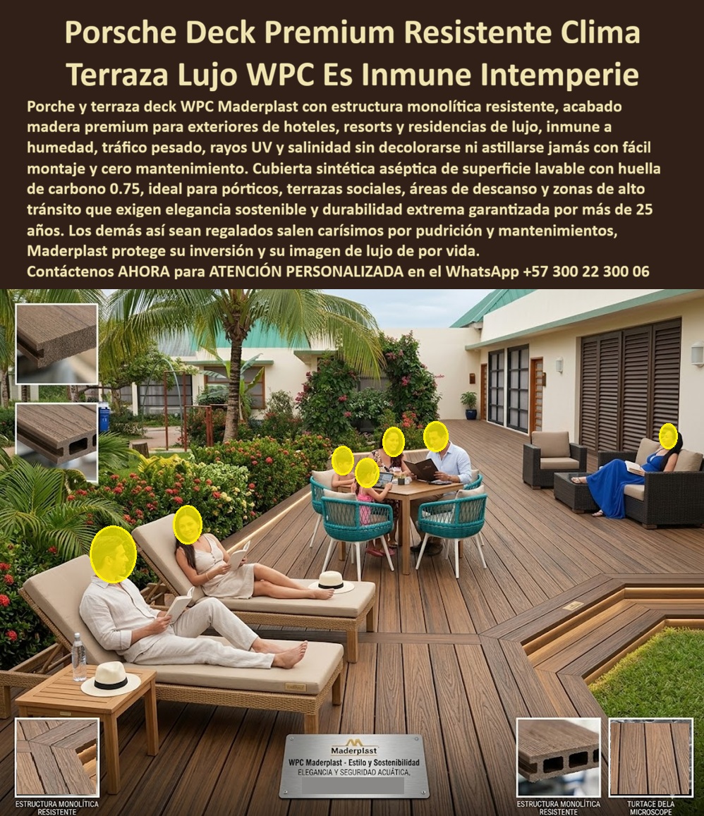 Porche Deck Exterior Resistente Clima Suelos Premium Terraza Maderplast - Piso de lujo inmune humedad tráfico pesado aséptico, Cubierta Pórtico Sintética Resistente Intemperie Fácil Montaje Cubierta Para Porches Resistente Clima Uso fuerte Porche Deck Exterior Resistente Clima Suelos Premium Terraza Maderplast Piso de lujo inmune humedad tráfico pesado aséptico Cubierta Pórtico Sintética Resistente Intemperie Fácil Montaje Cubierta Para Porches Resistente Clima Uso fuerte