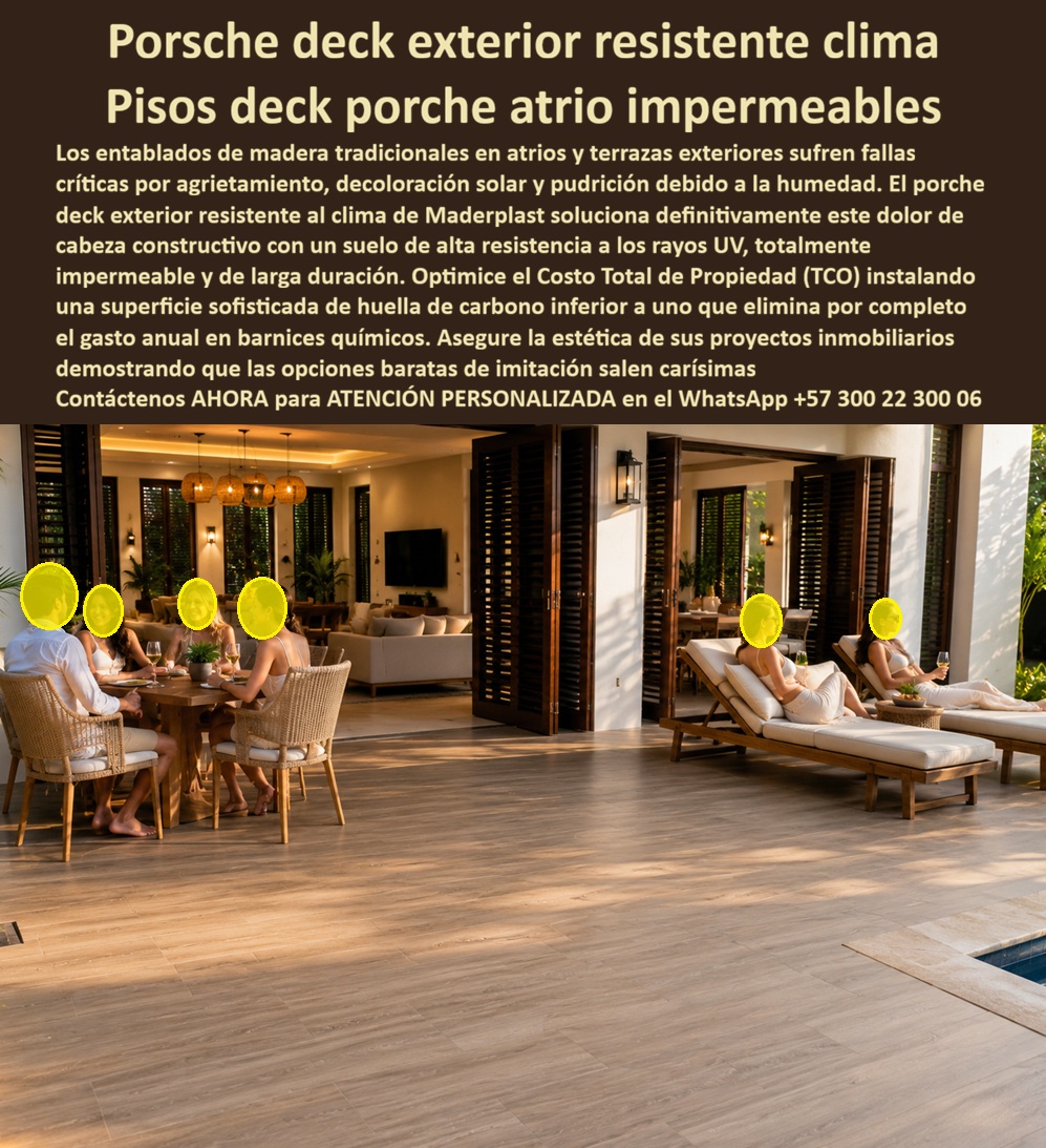 Porche Deck Exterior Resistente Clima Suelos Premium Terraza Maderplast - Pisos Deck Porche Atrio Impermeable Larga Duración, Deck Porch Exterior Impermeable Resistente Clima, Suelo terraza alta resistencia rayos UV impermeable Suelos Deck Porche Deck Exterior Resistente Clima Suelos Premium Terraza Maderplast Pisos Deck Porche Atrio Impermeable Larga Duración Deck Porch Exterior Impermeable Resistente Clima Suelo terraza alta resistencia rayos UV impermeable Suelos Deck